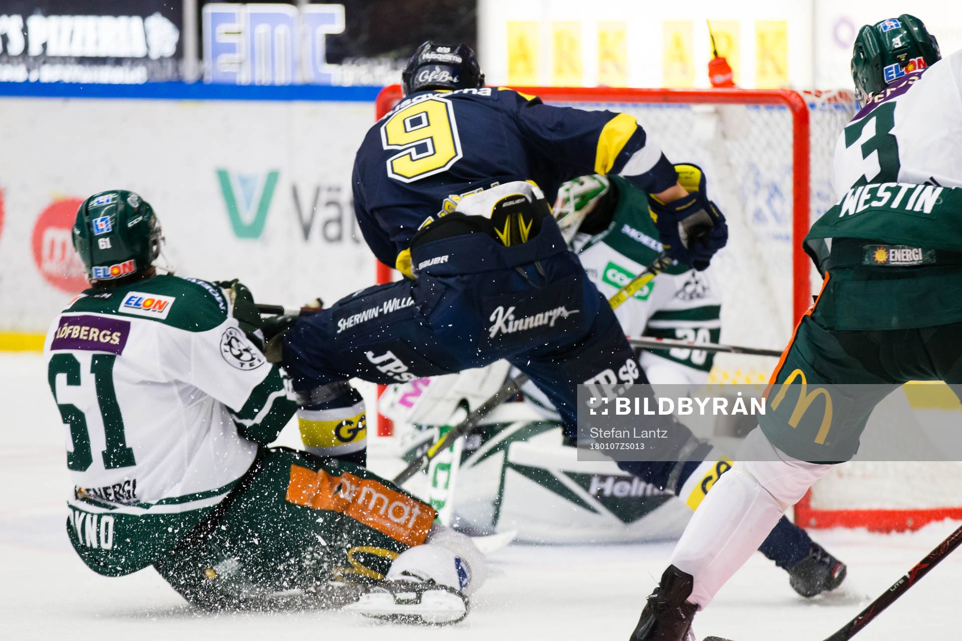 s Victor Ejdsell gör mål till 5-5