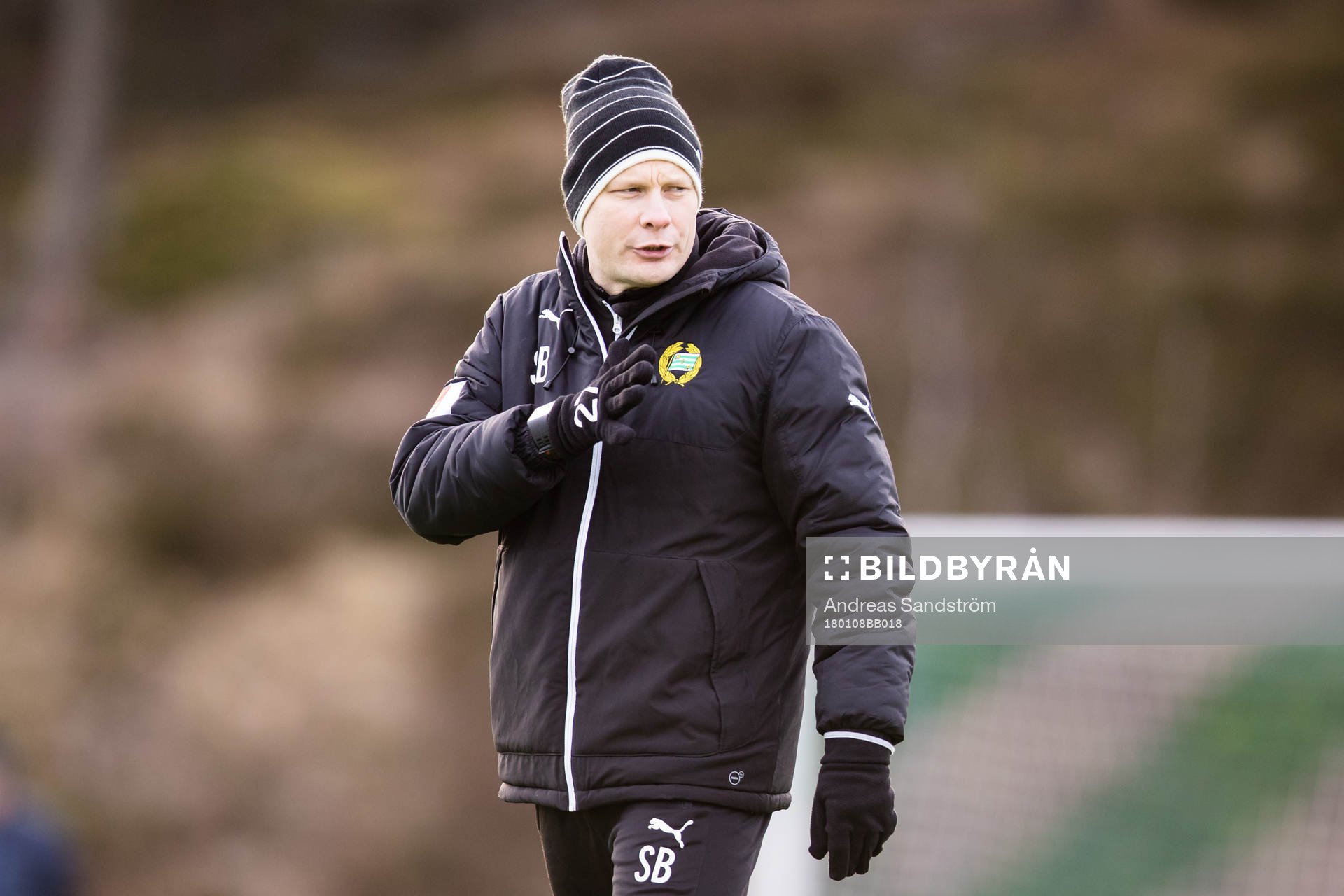Hammarbys assisterande tränare Stefan Billborn