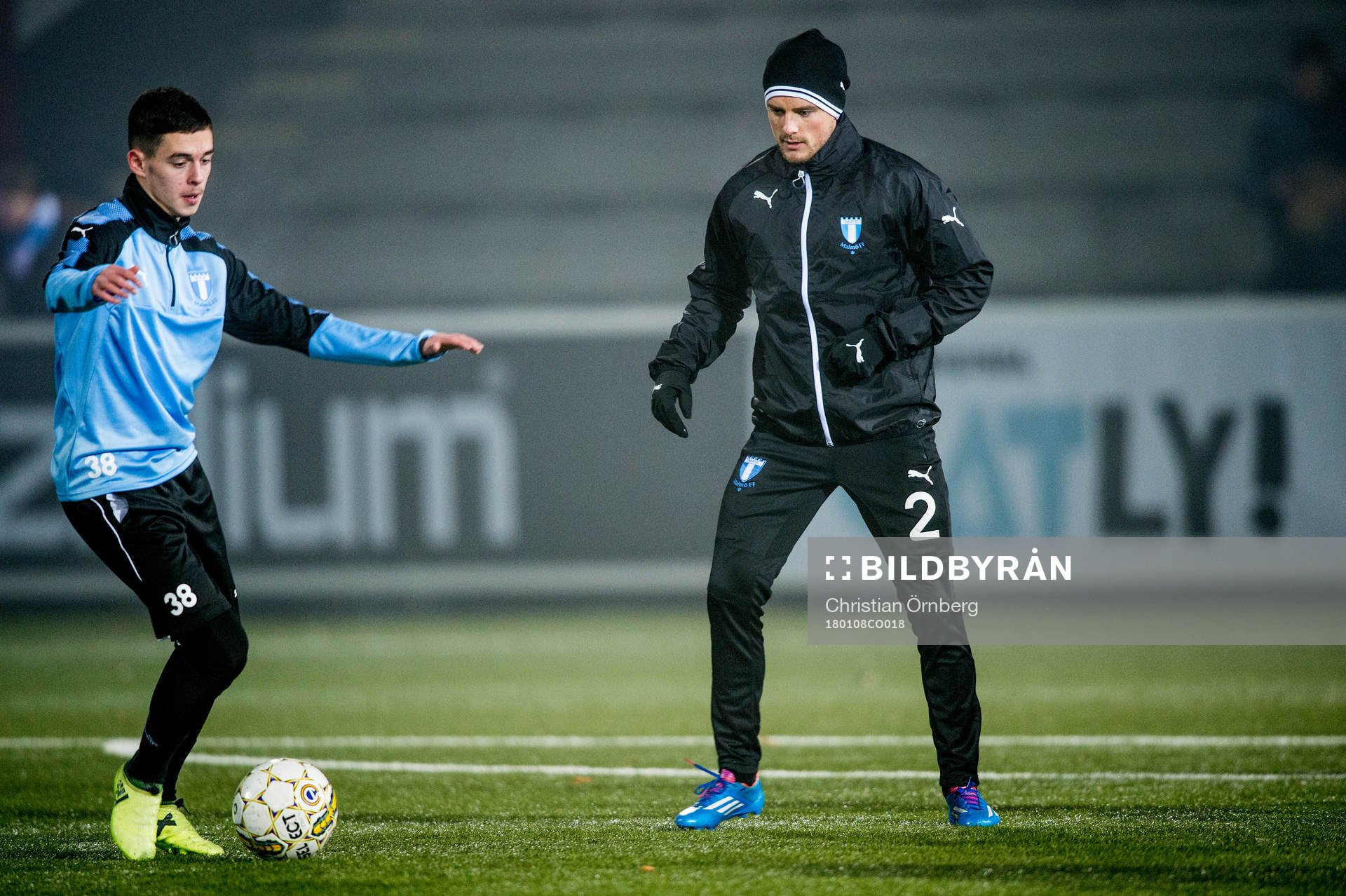 Laorent Shabani och Eric Larsson