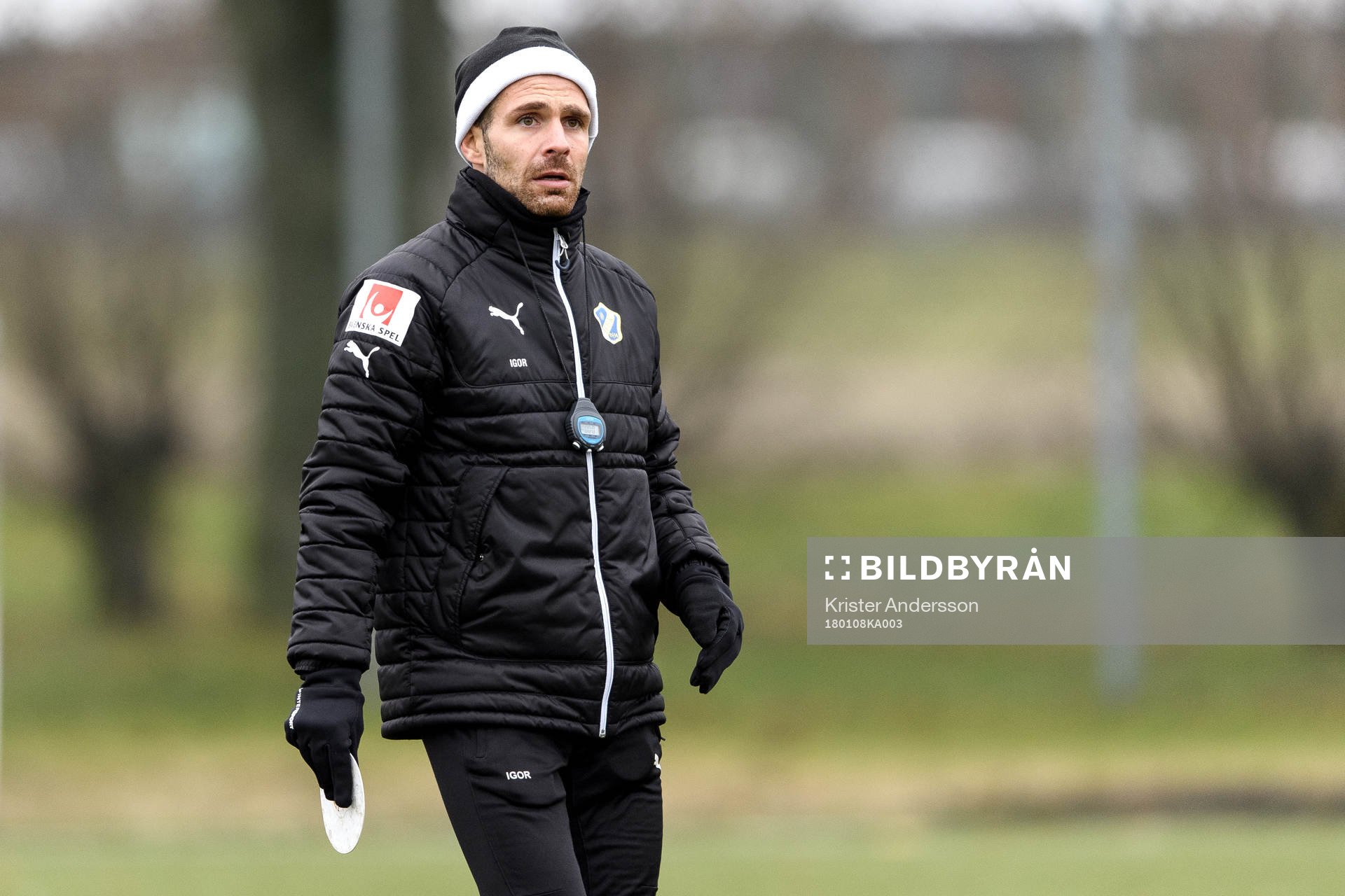 Halmstads tränare Igor Krulj