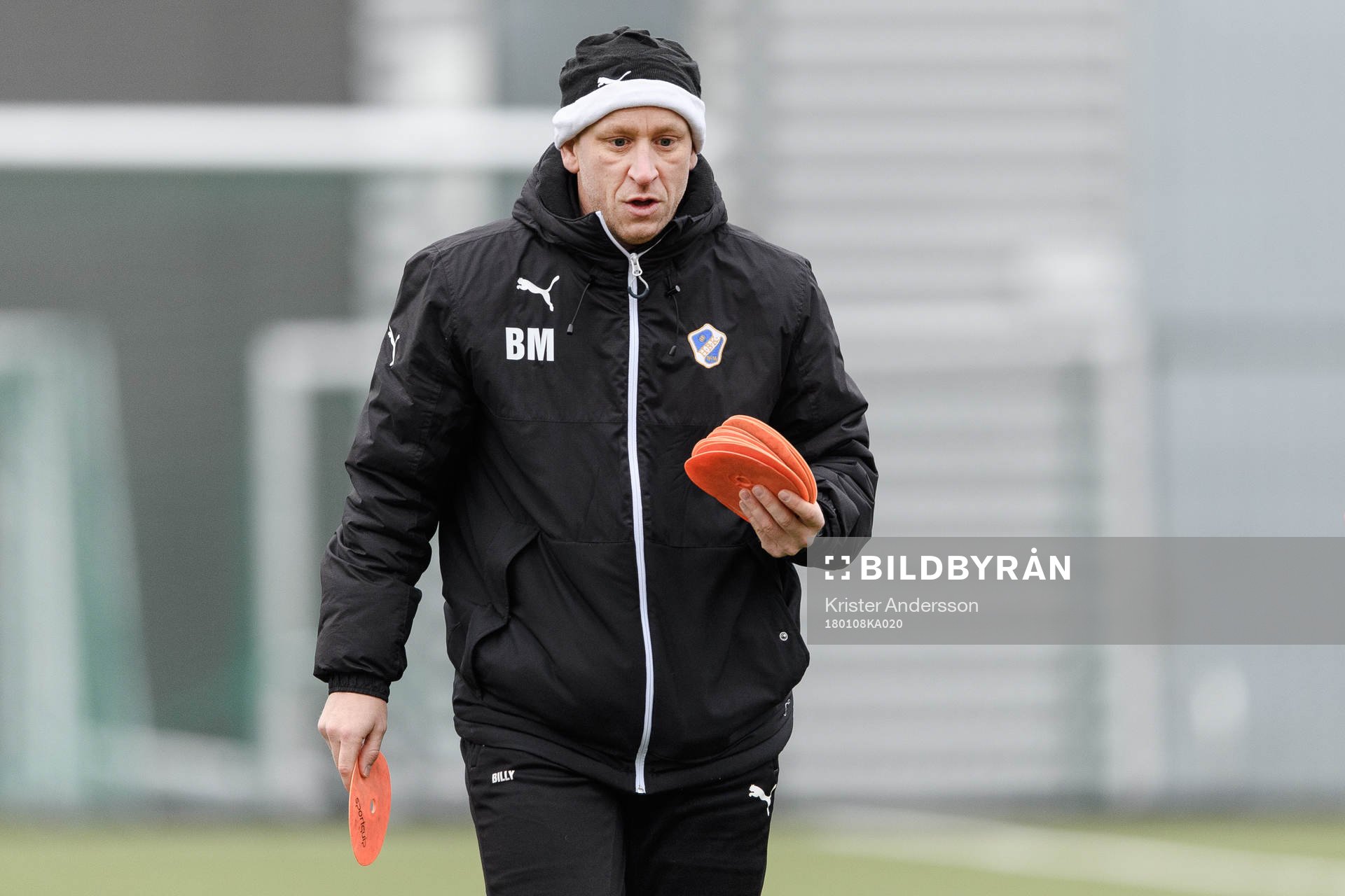 Halmstads assisterande tränare Billy Magnusson