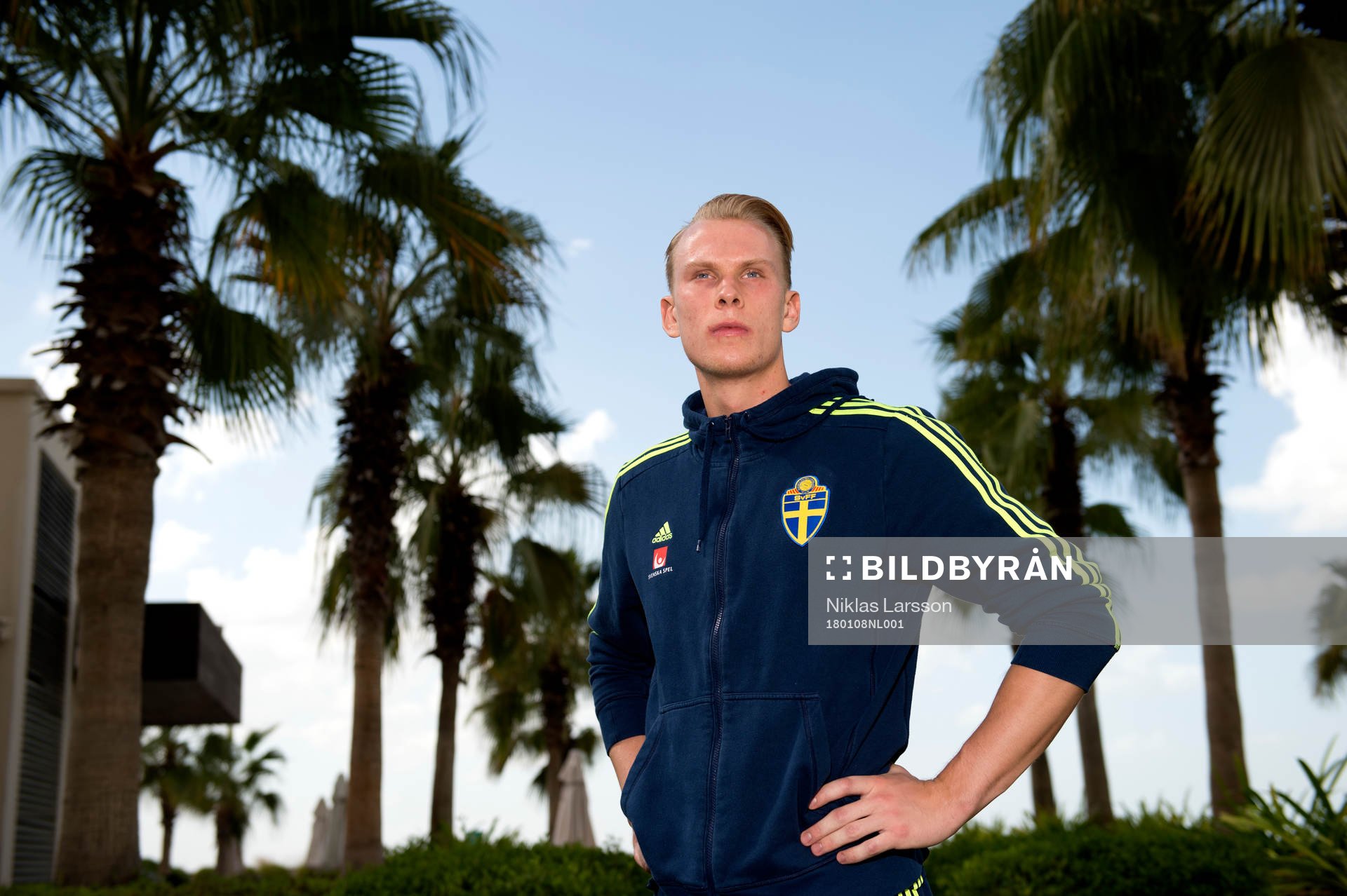 Sveriges målvakt Pontus Dahlberg