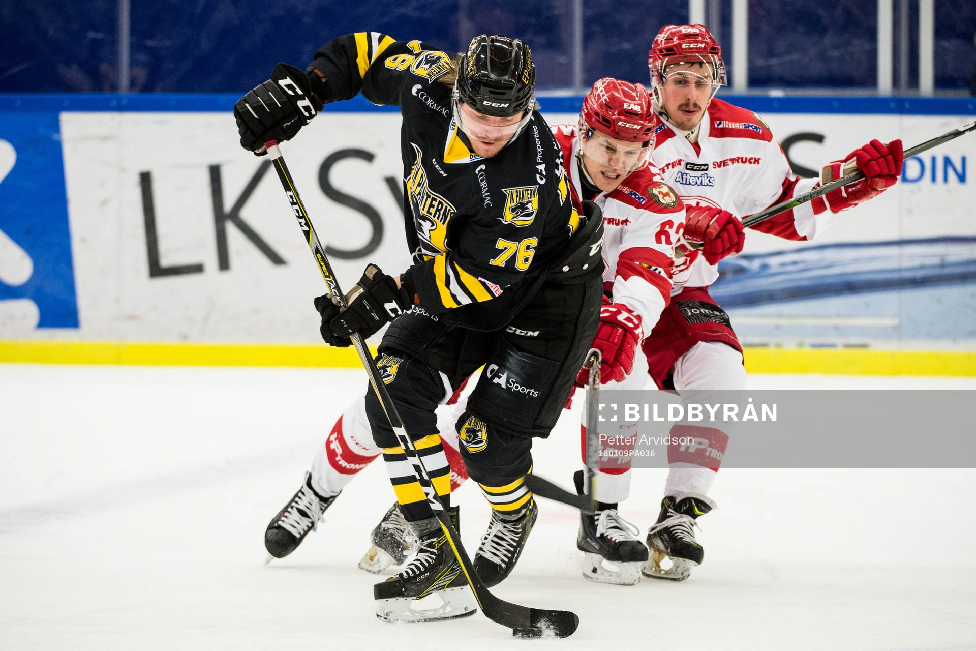 Panterns Andreas Heier mot Trojas Tor Immo och Jens