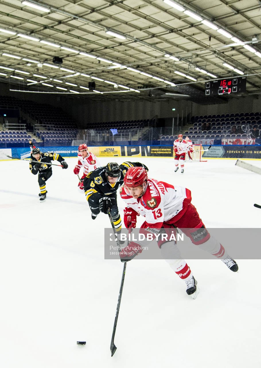 Trojas David Rundqvist och Panterns Anders Grönlund