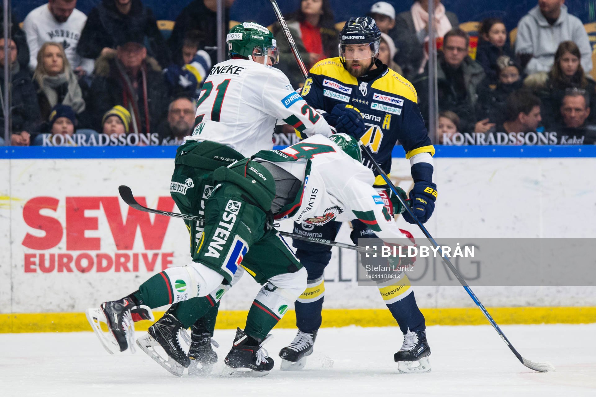 Frölundas Christoffer Ehn  och Pontus Widerström