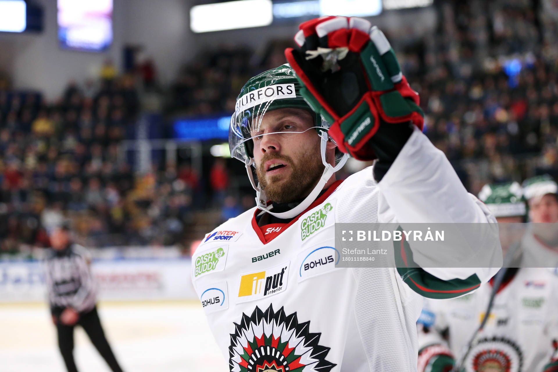 Frölundas Jan Mursak jublar