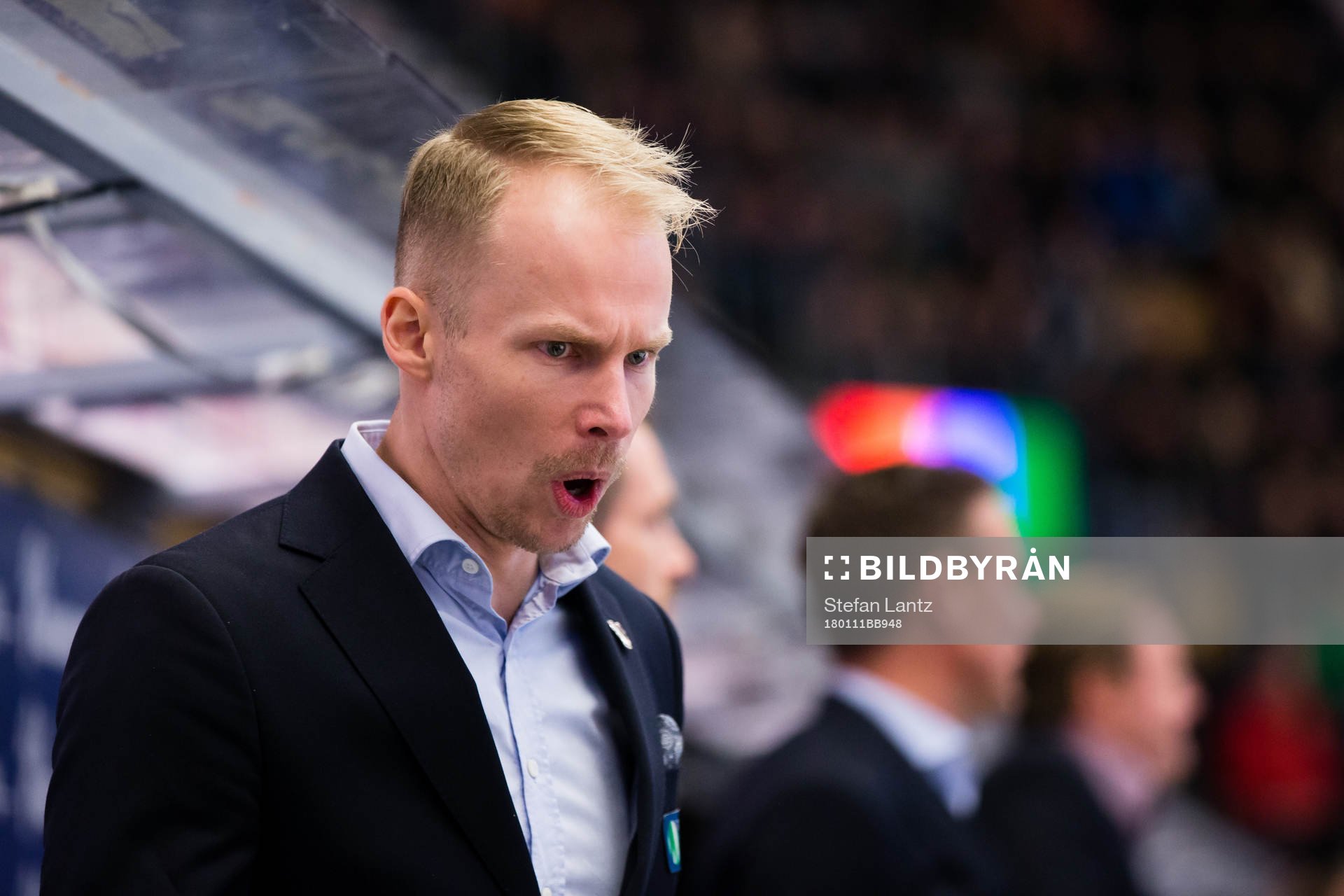 Frölundas assisterande tränare Johan Lundskog