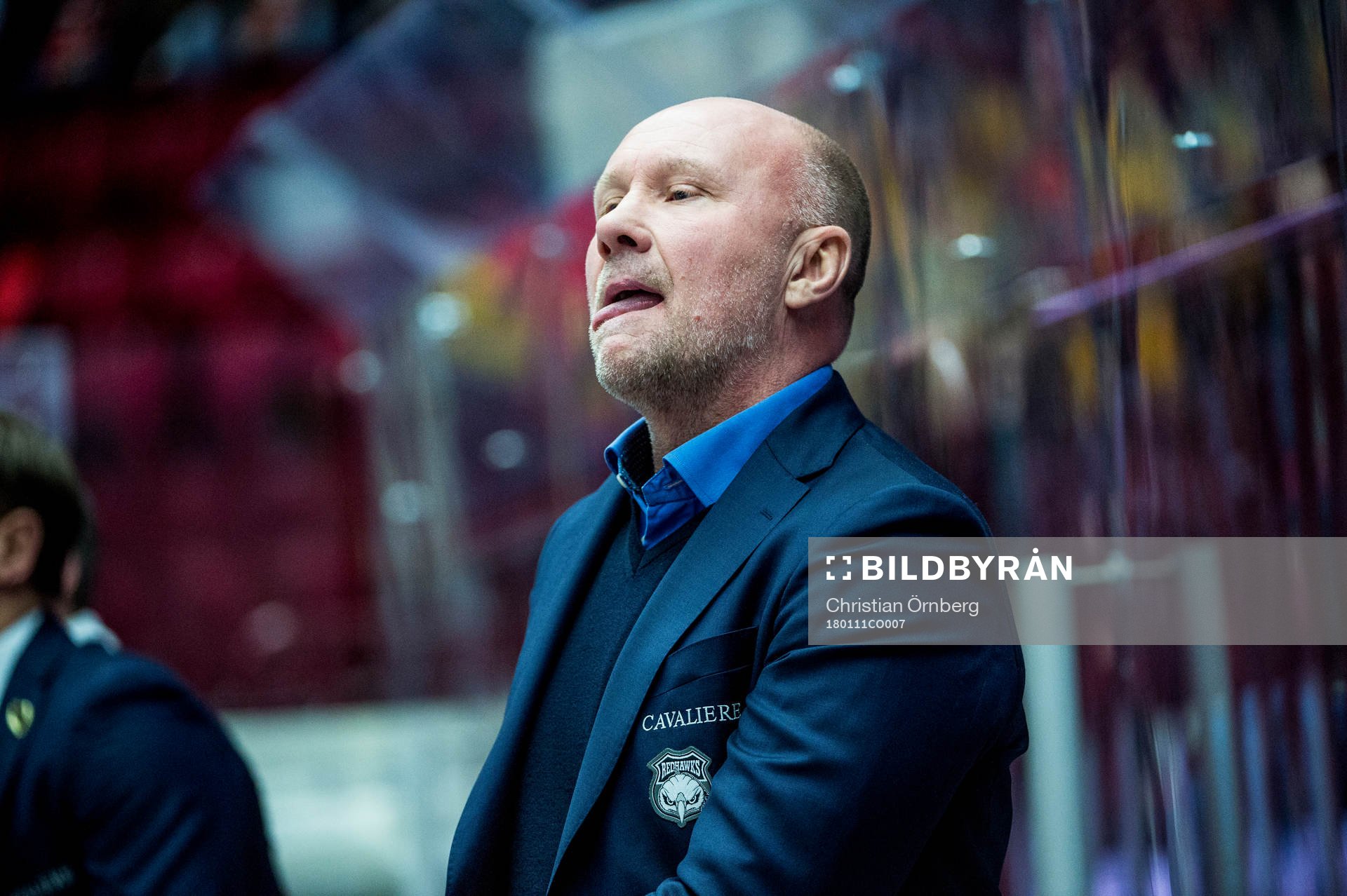 Malmö Redhawks tränare Peter Andersson