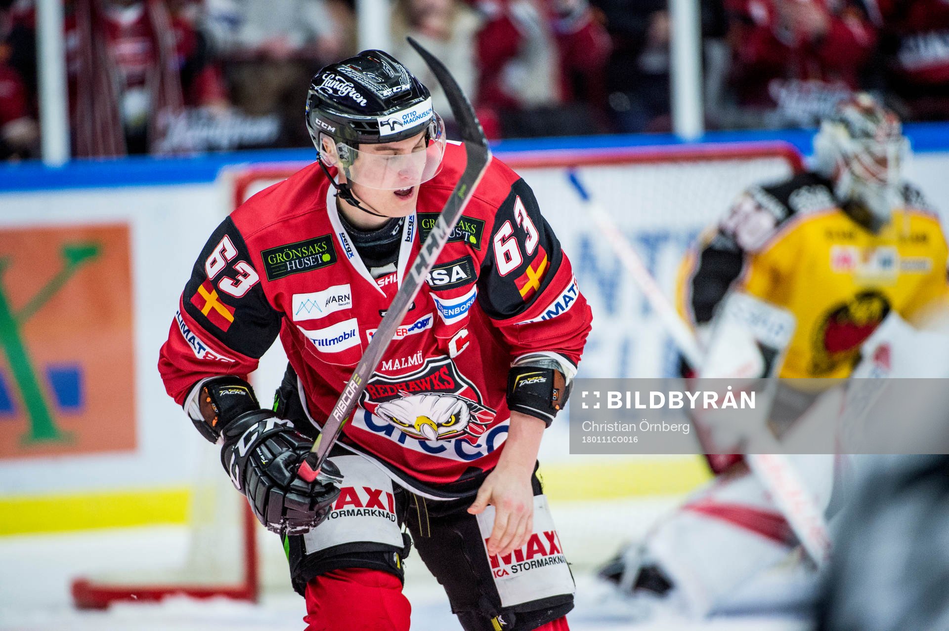 Malmö Redhawks Fredrik Händemark grilla illa