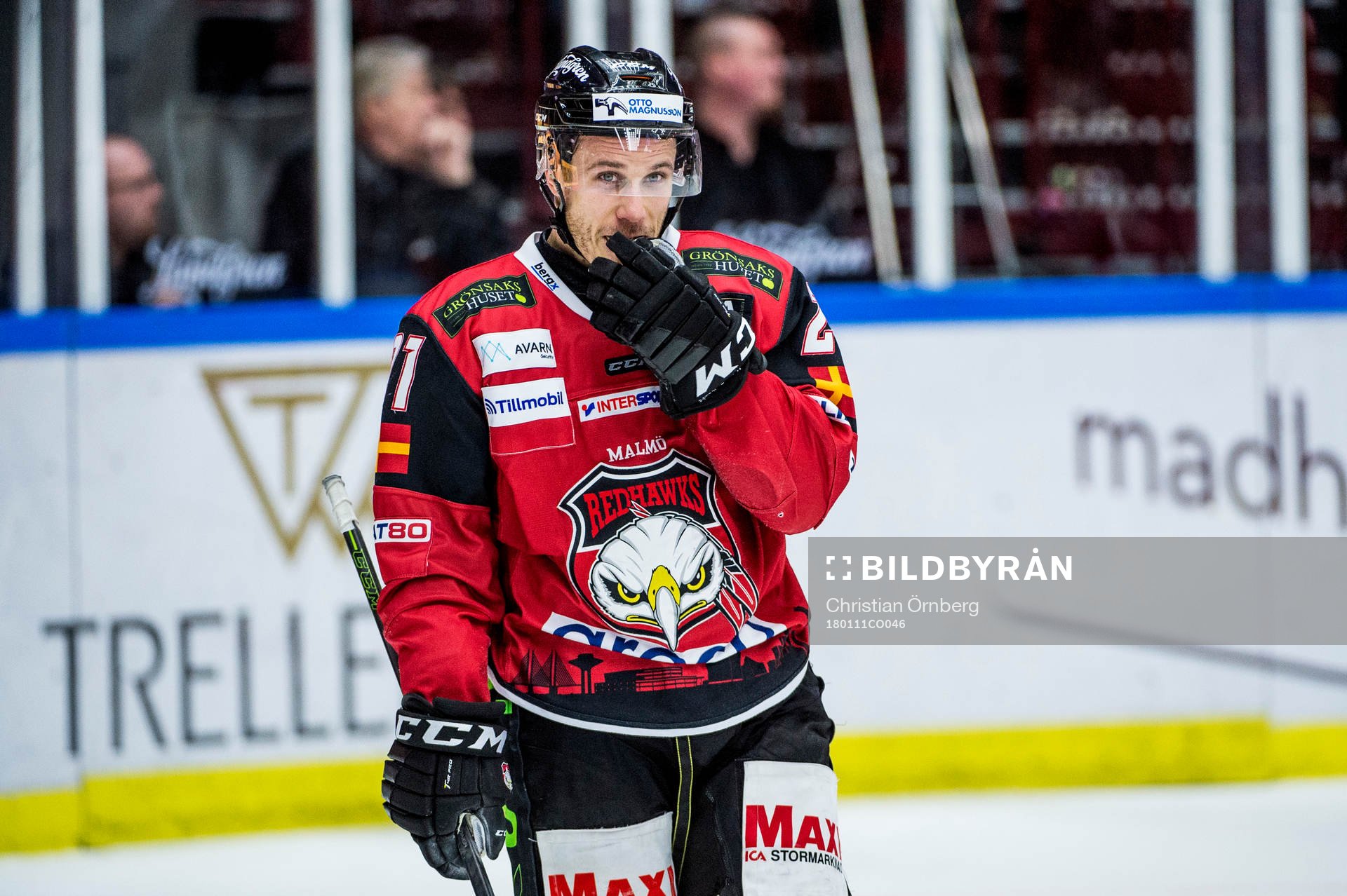 Malmö Redhawks Andy Miele deppar