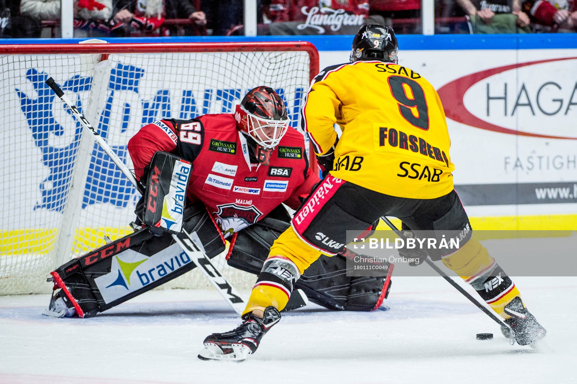 Luleås Johan Forsberg sätter avgörande straffen på