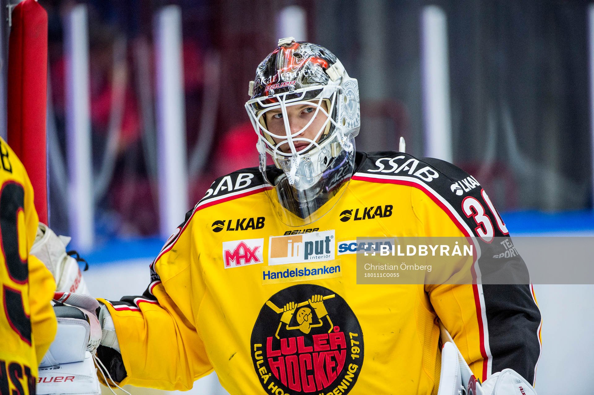 Luleås målvakt Filip Gustavsson