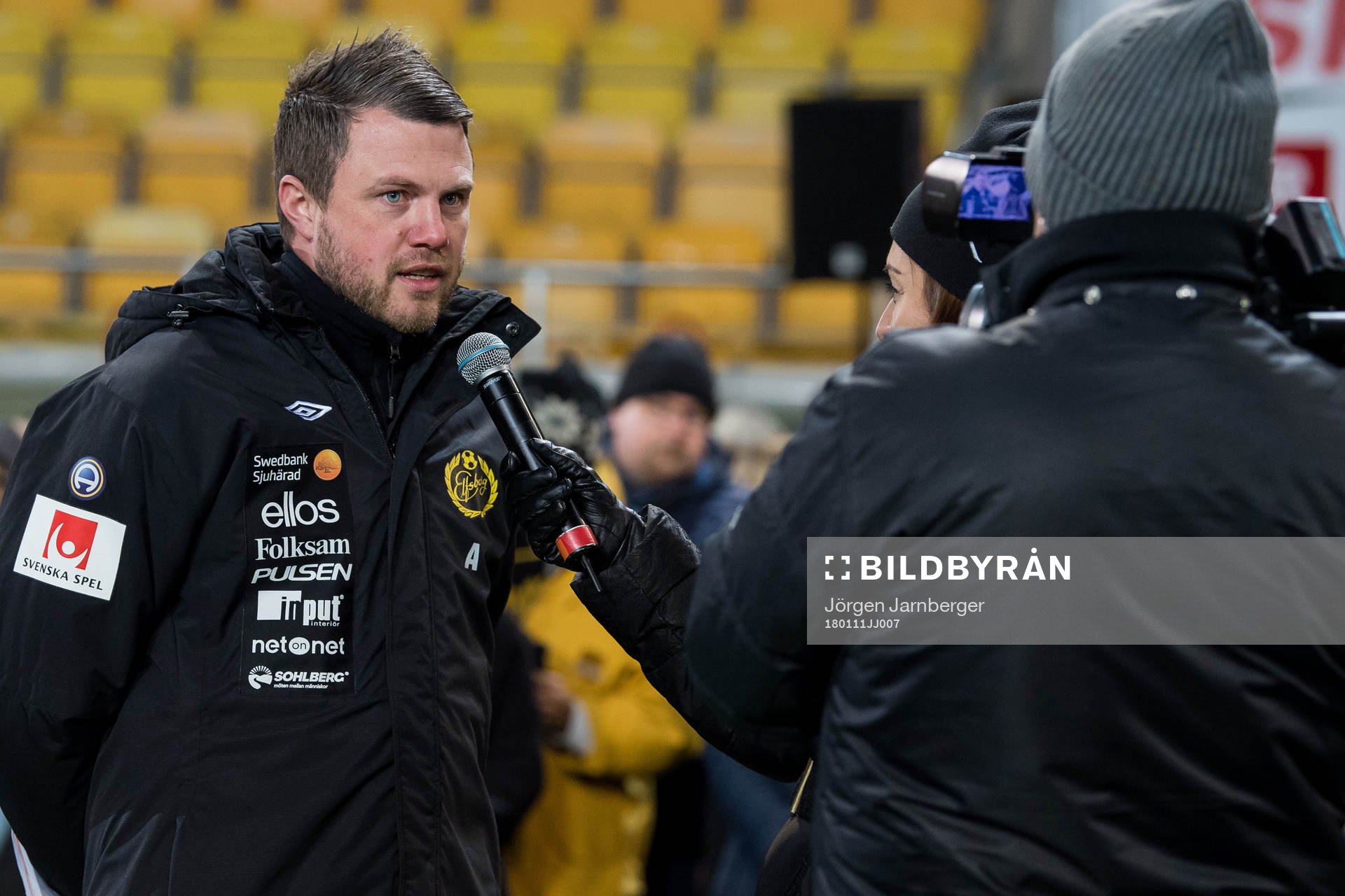 Elfsborgs manager Jimmy Thelin