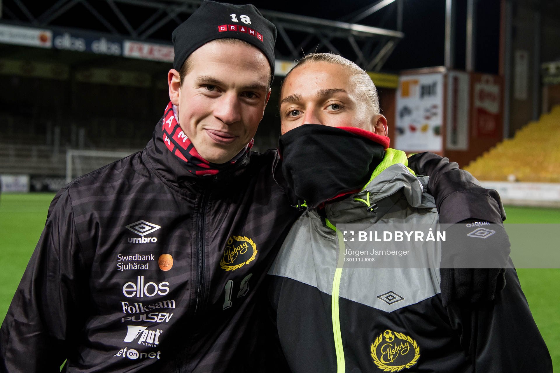 Elfsborgs Simon Olsson och Jesper Karlsson
