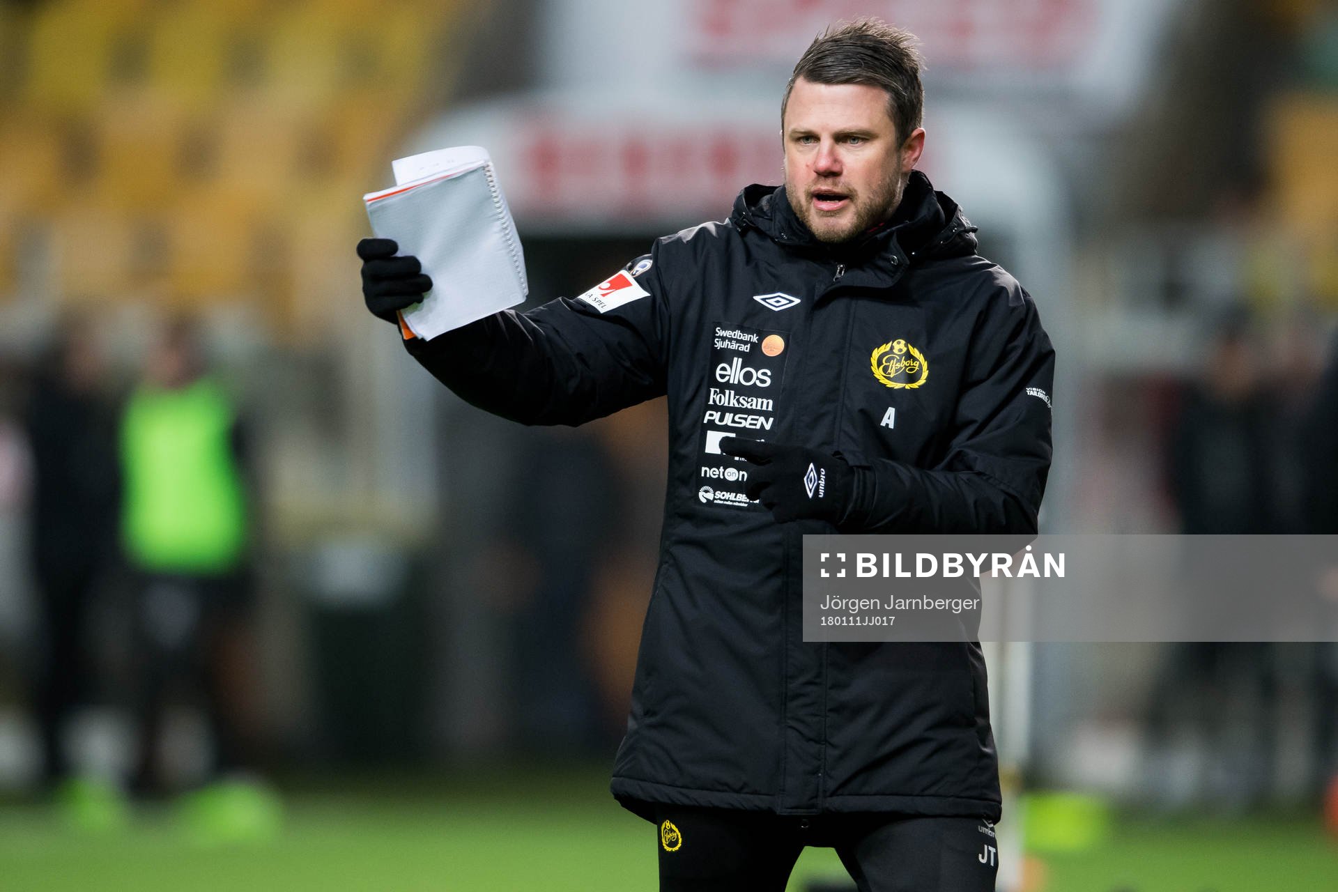 Elfsborgs manager Jimmy Thelin