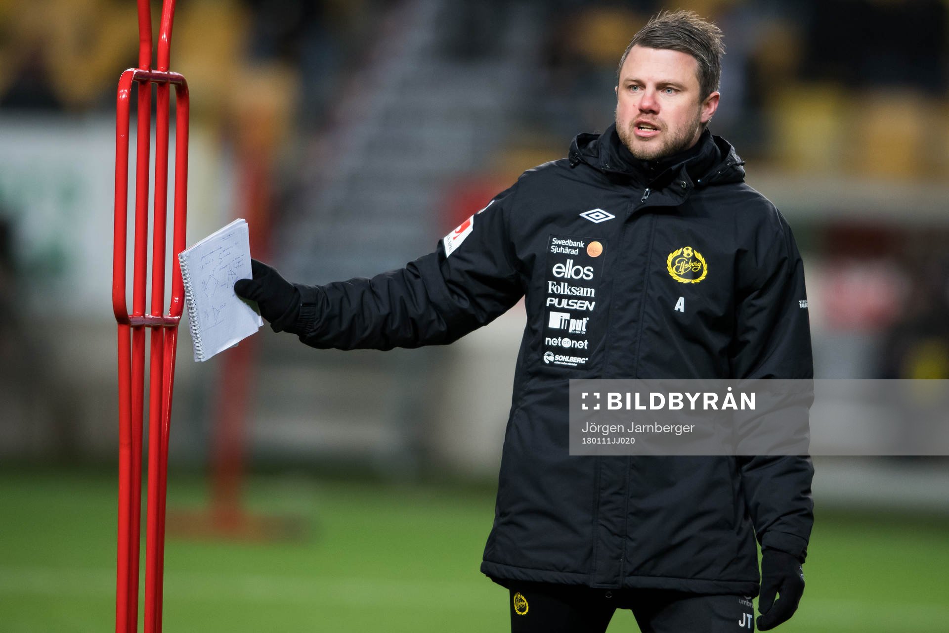 Elfsborgs manager Jimmy Thelin