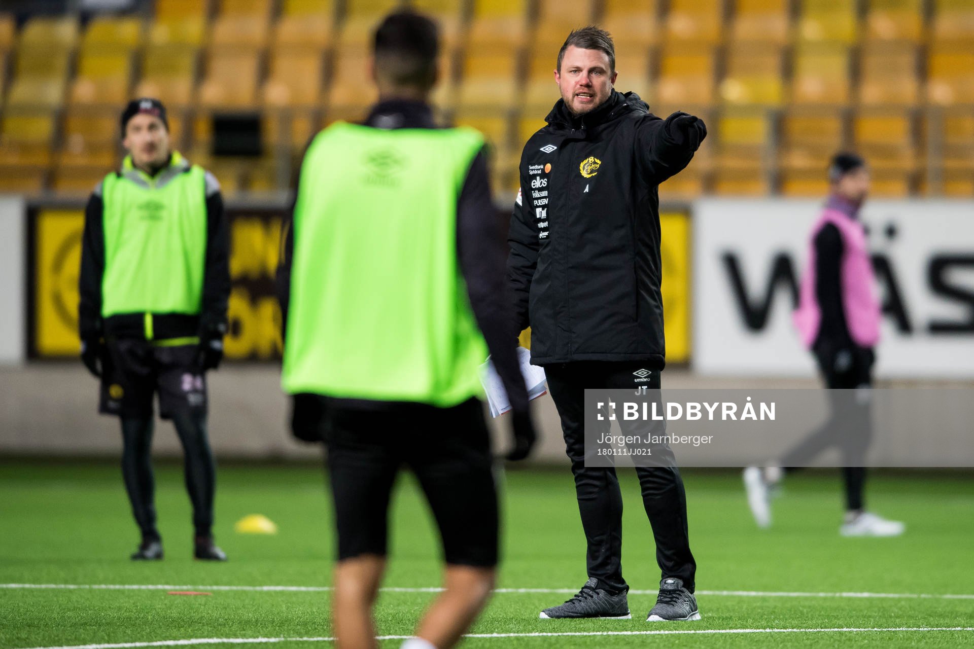 Elfsborgs manager Jimmy Thelin