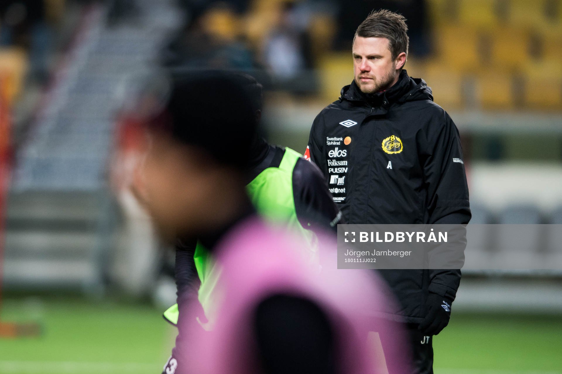 Elfsborgs manager Jimmy Thelin