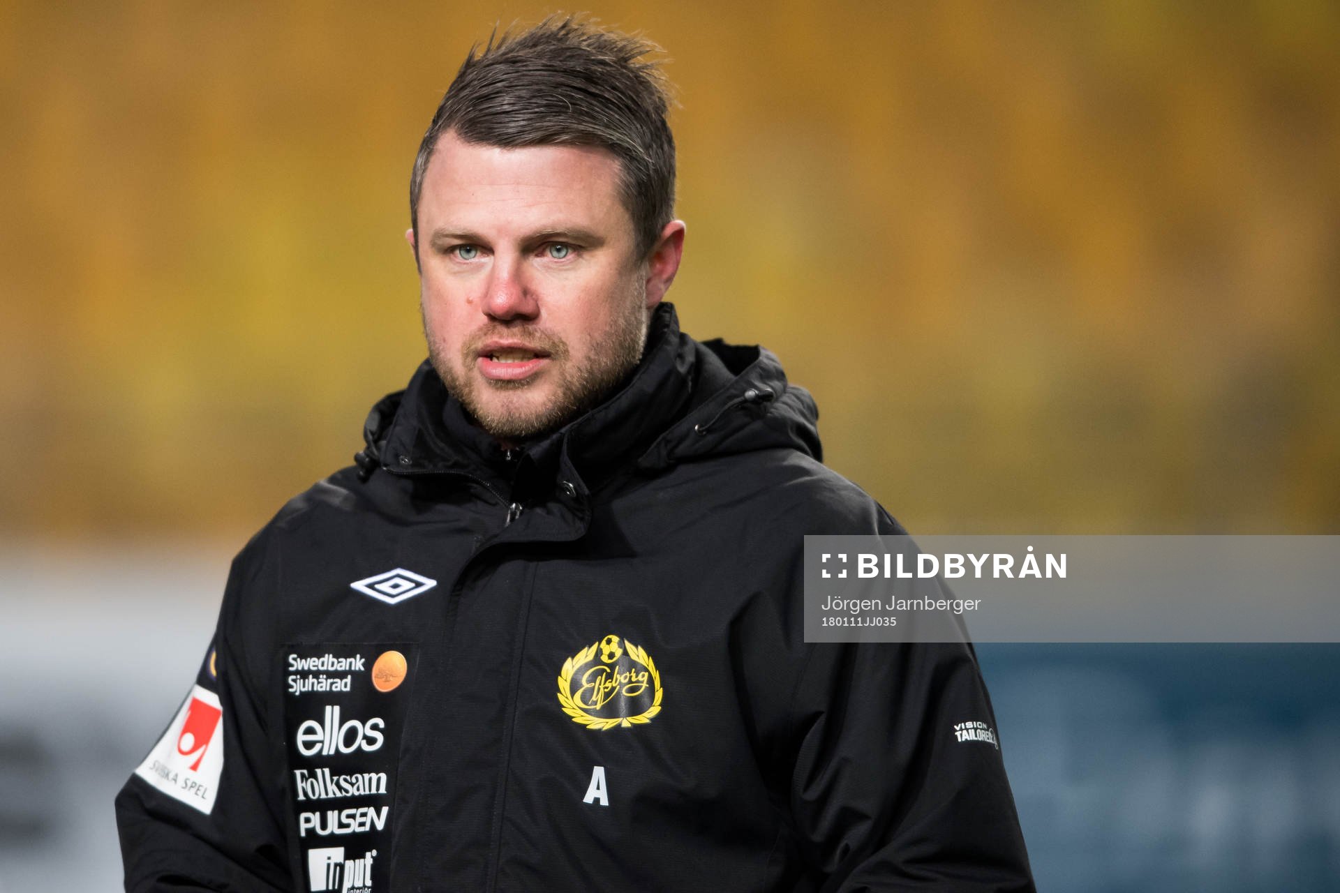 Elfsborgs manager Jimmy Thelin
