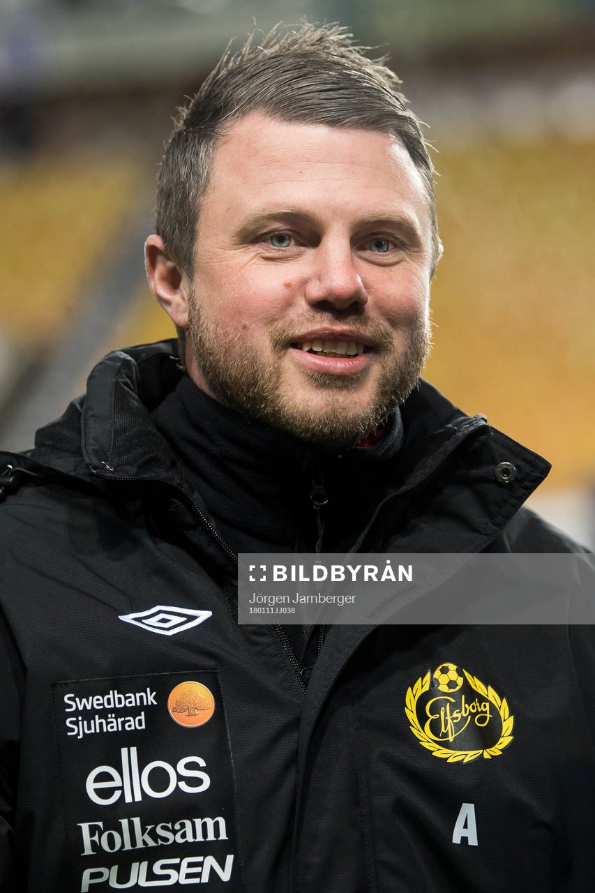 Elfsborgs manager Jimmy Thelin