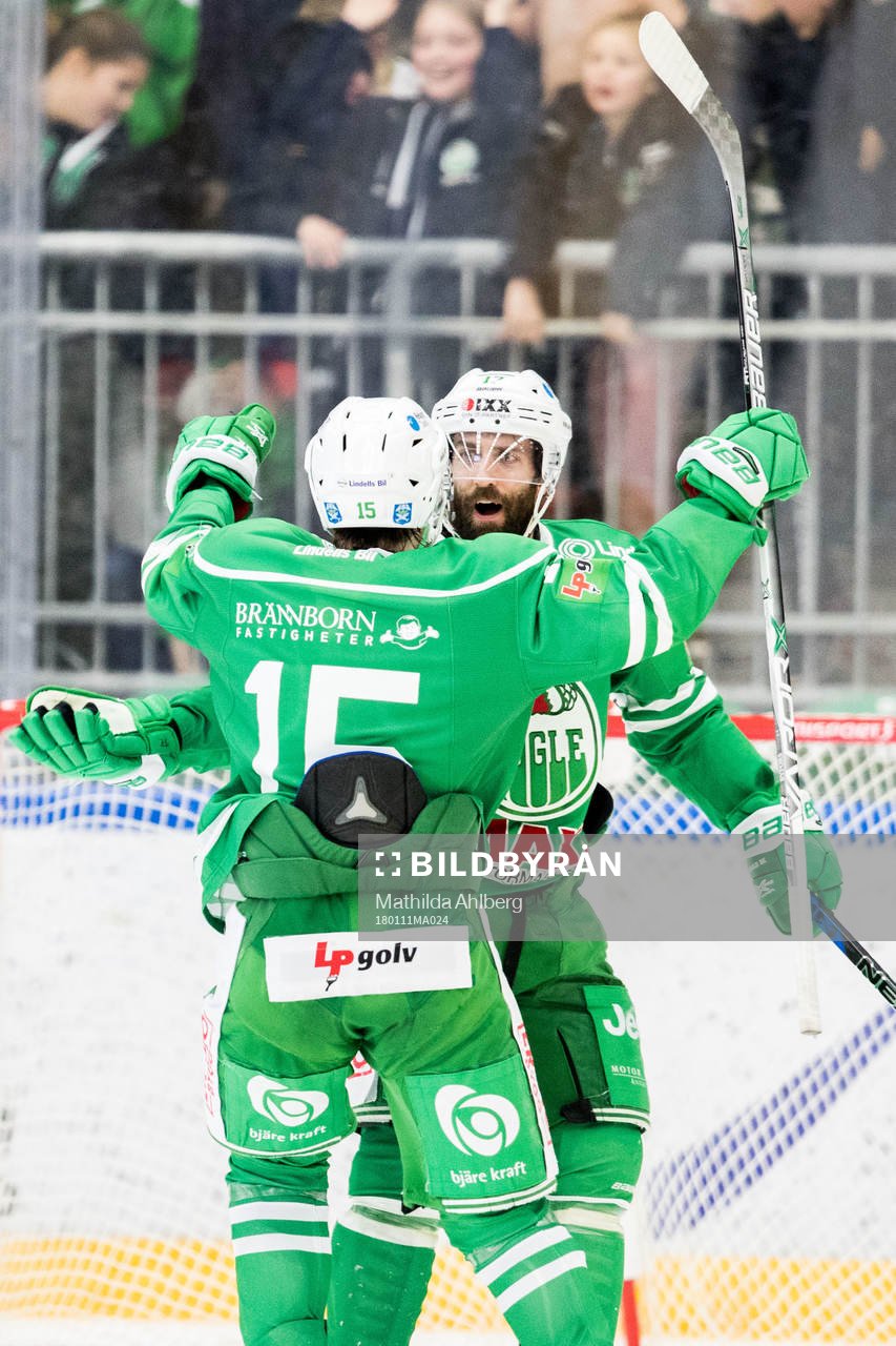 Rögles Taylor Matson jublar