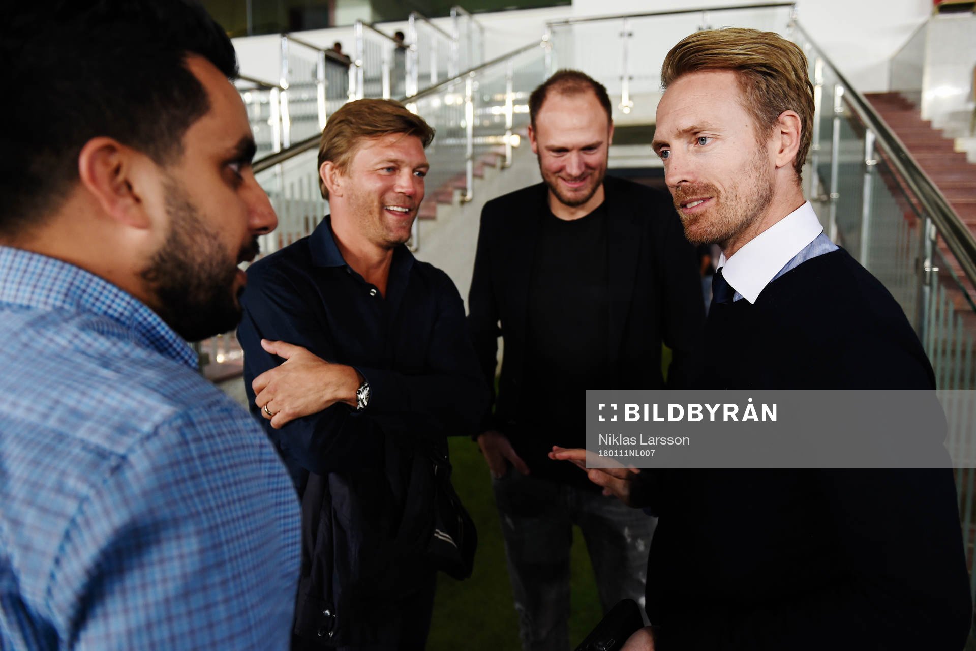 Markus Allbäck, Andreas Granqvist och Christian Wilhelmsson