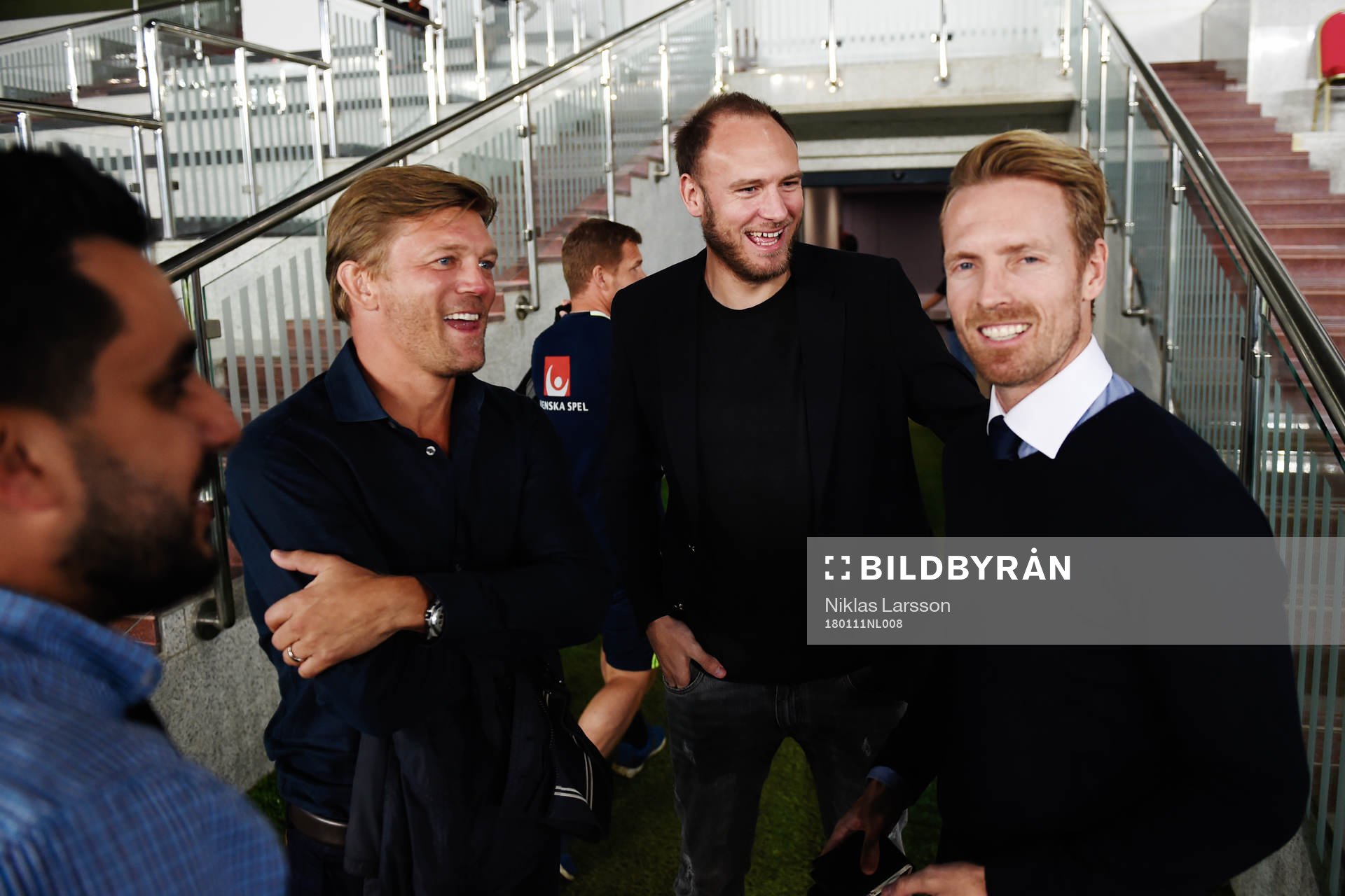 Markus Allbäck, Andreas Granqvist och Christian Wilhelmsson
