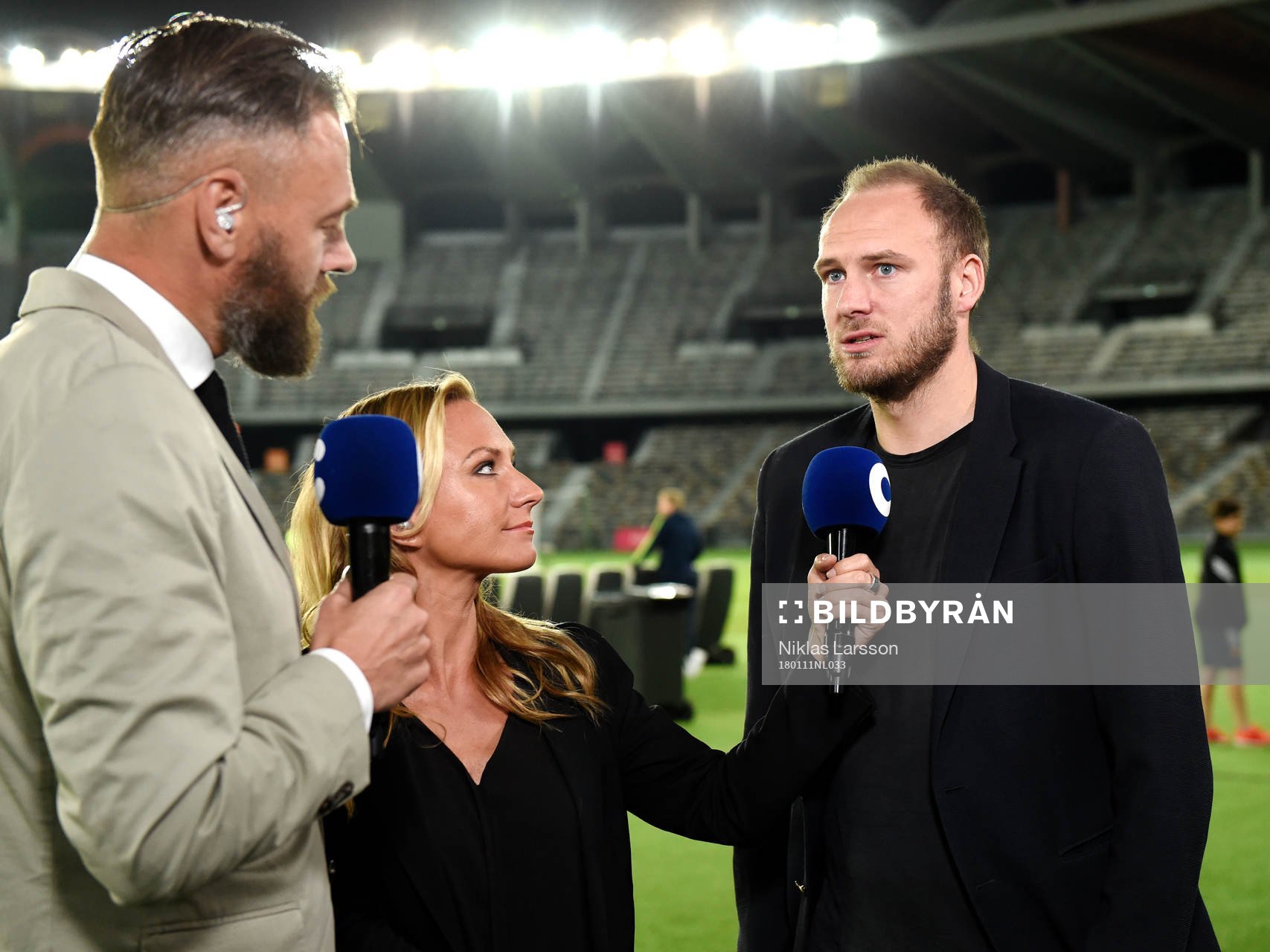 Olof Lundh och Frida Nordstrand intervjuar Andreas Granqvist