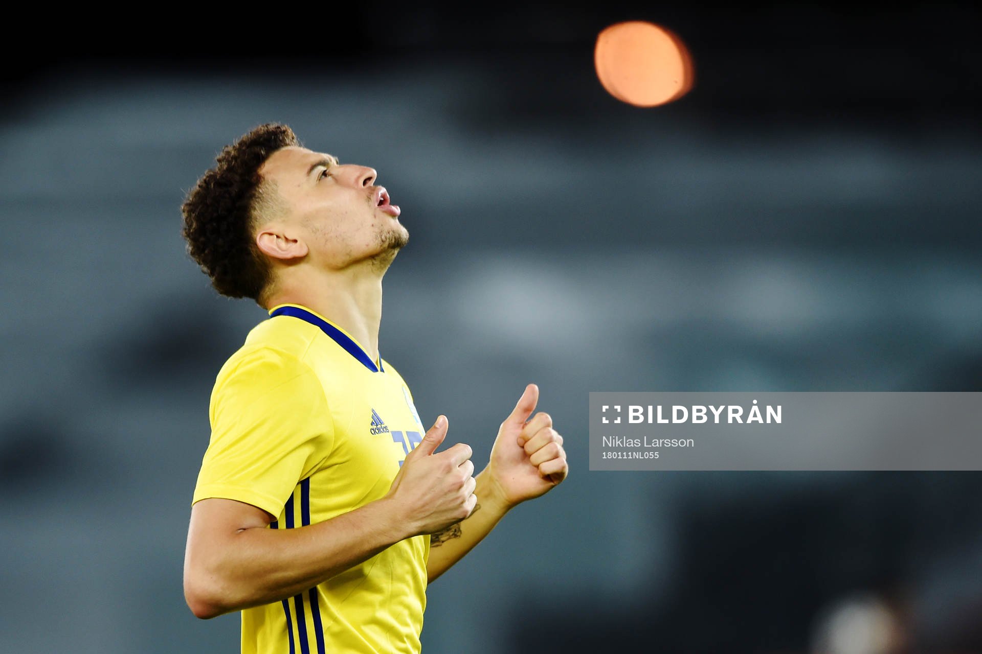Sveriges Jordan Larsson deppar