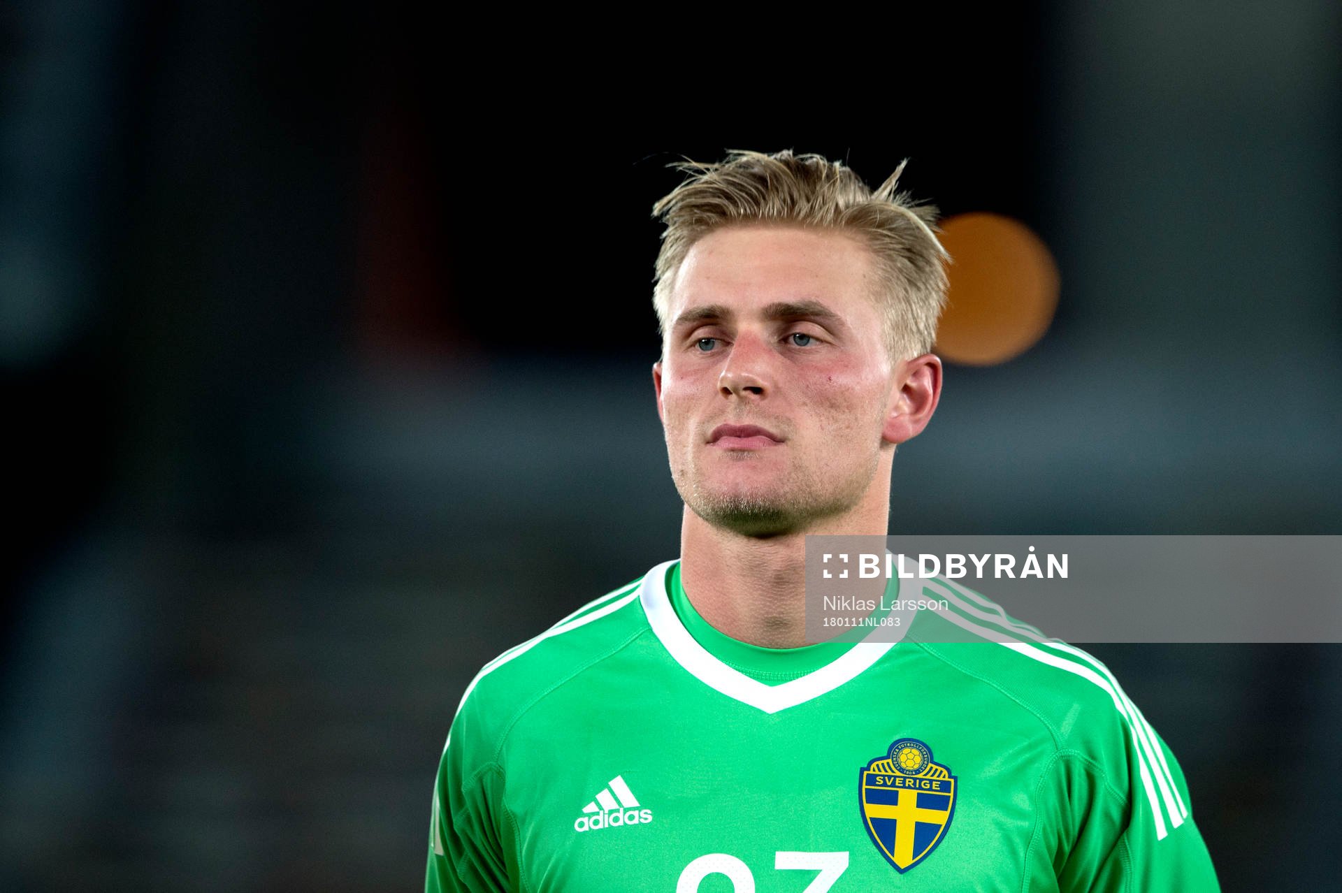 Sveriges målvakt Jacob Rinne