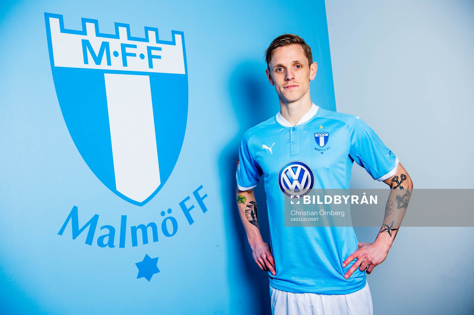 Malmö FF presenterar Sören Rieks som ny spelare