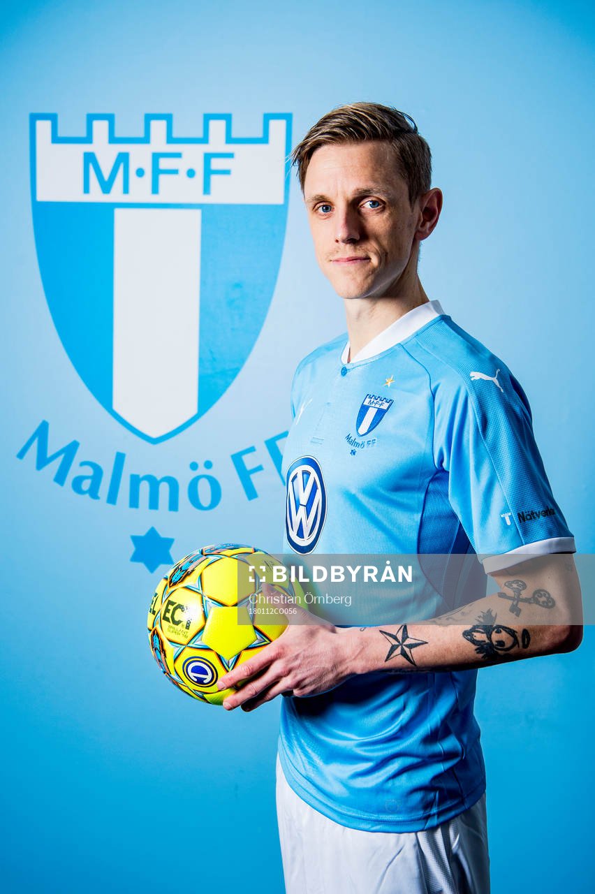 Malmö FF presenterar Sören Rieks som ny spelare