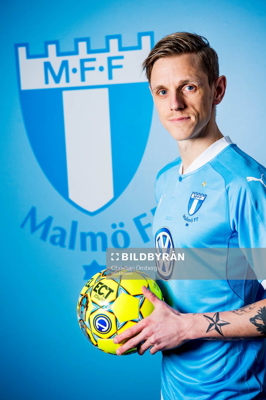 Malmö FF presenterar Sören Rieks som ny spelare