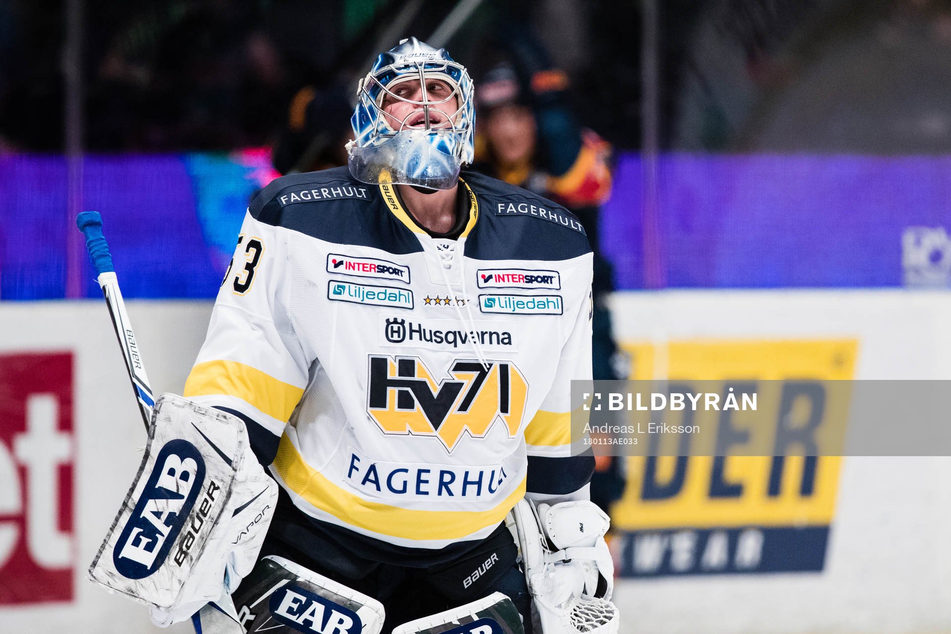 s målvakt Fredrik Pettersson-Wentzel deppar