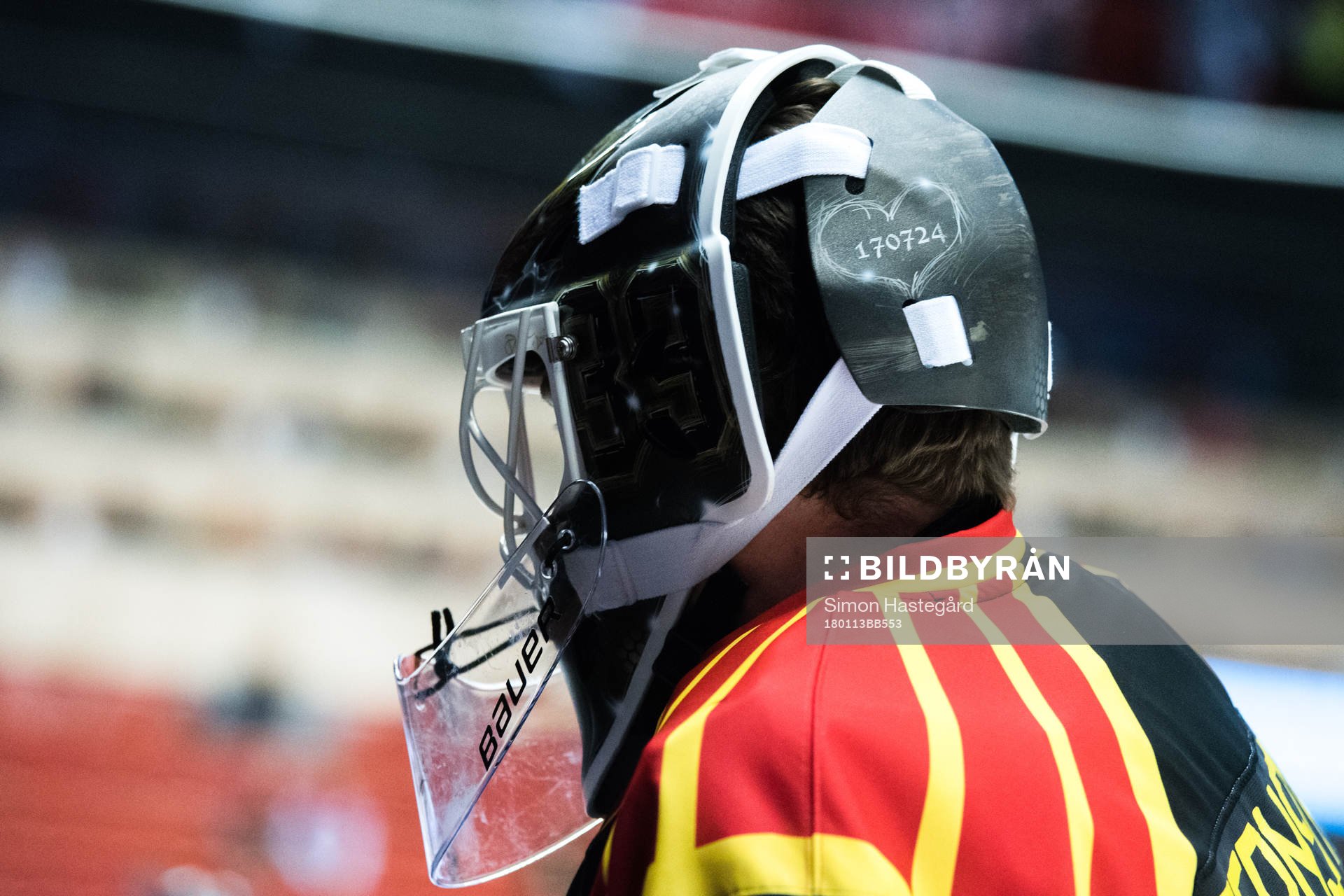 Brynäs målvakt Linus Fernström