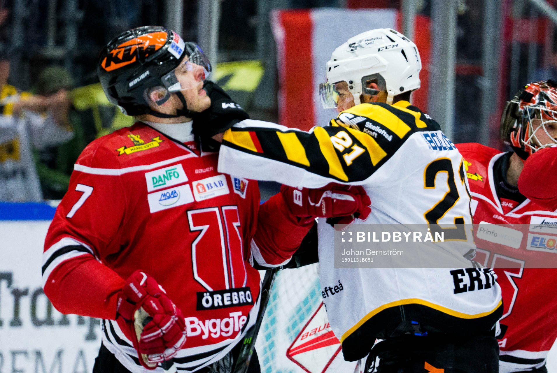 Örebros Alexander Hellström och Skellefteås Jimmie