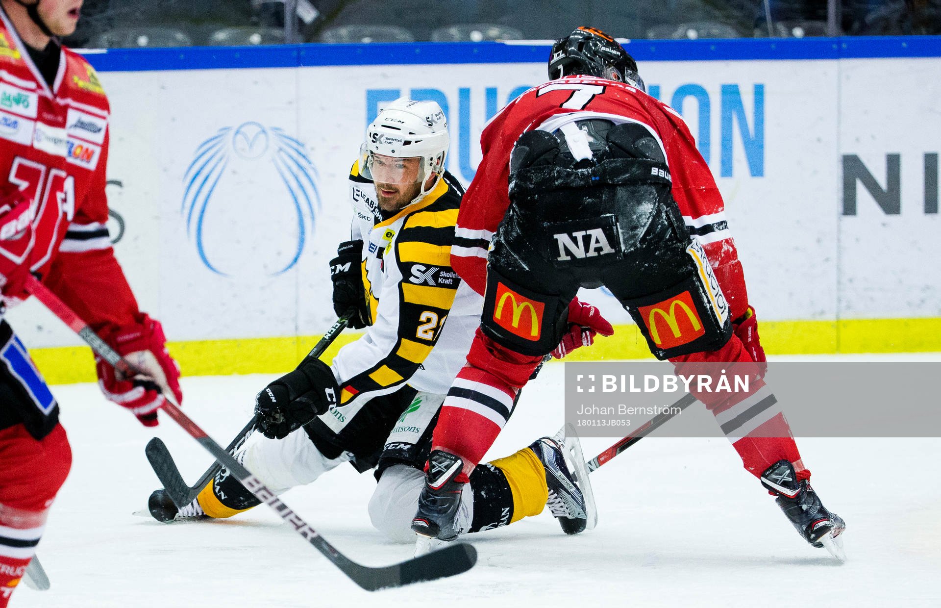 Örebros Alexander Hellström och Skellefteås Jimmie