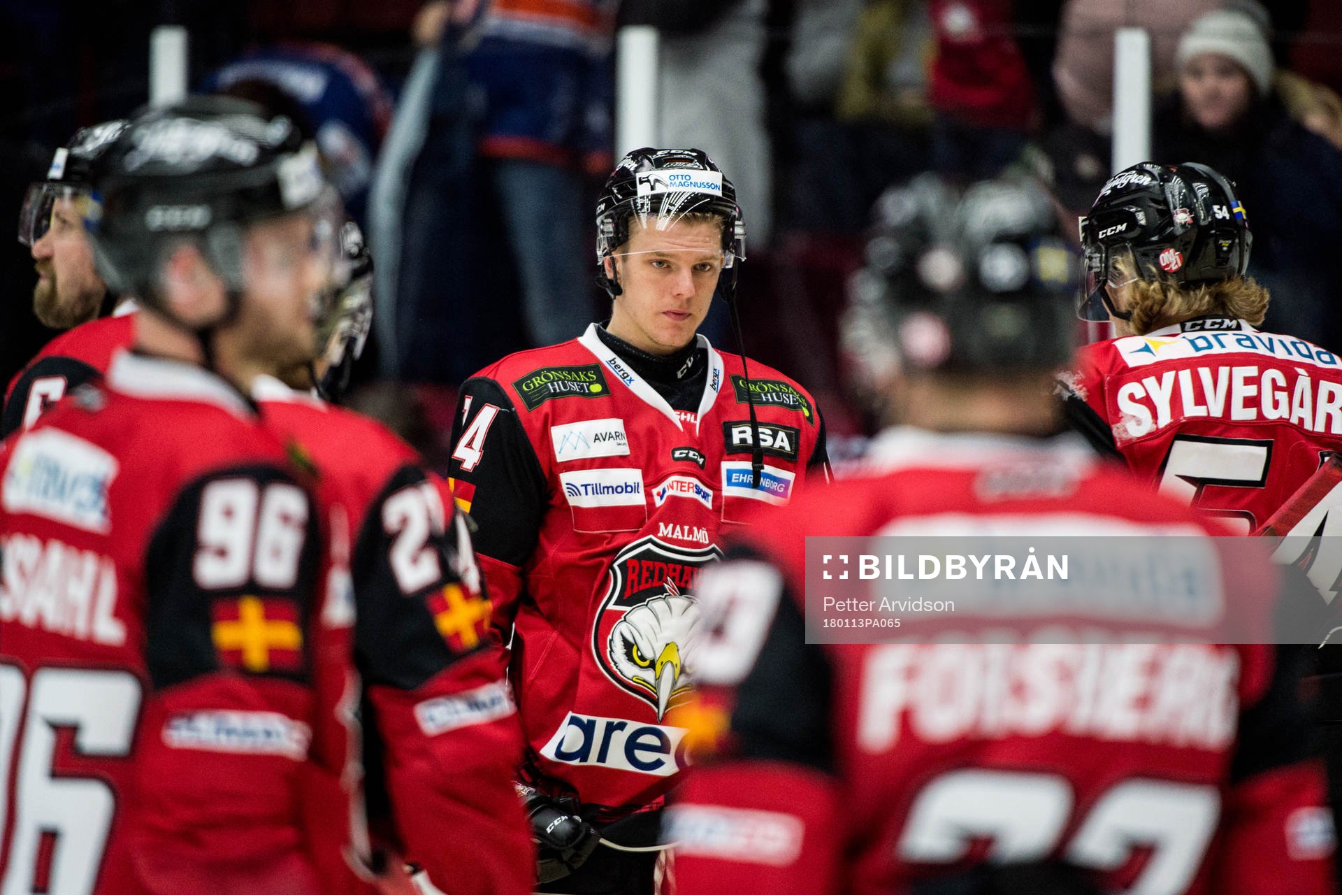 Malmö Redhawks Carl-Johan Lerby deppar