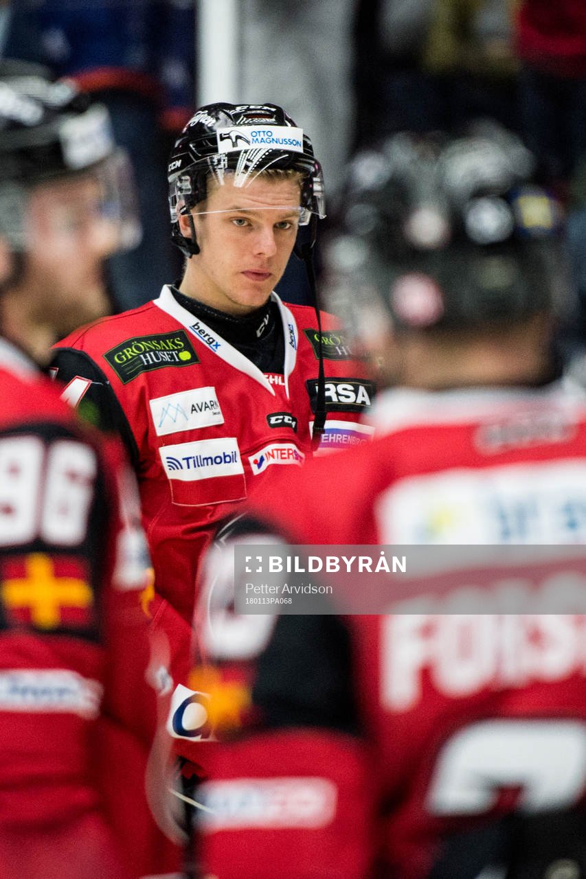 Malmö Redhawks Carl-Johan Lerby deppar