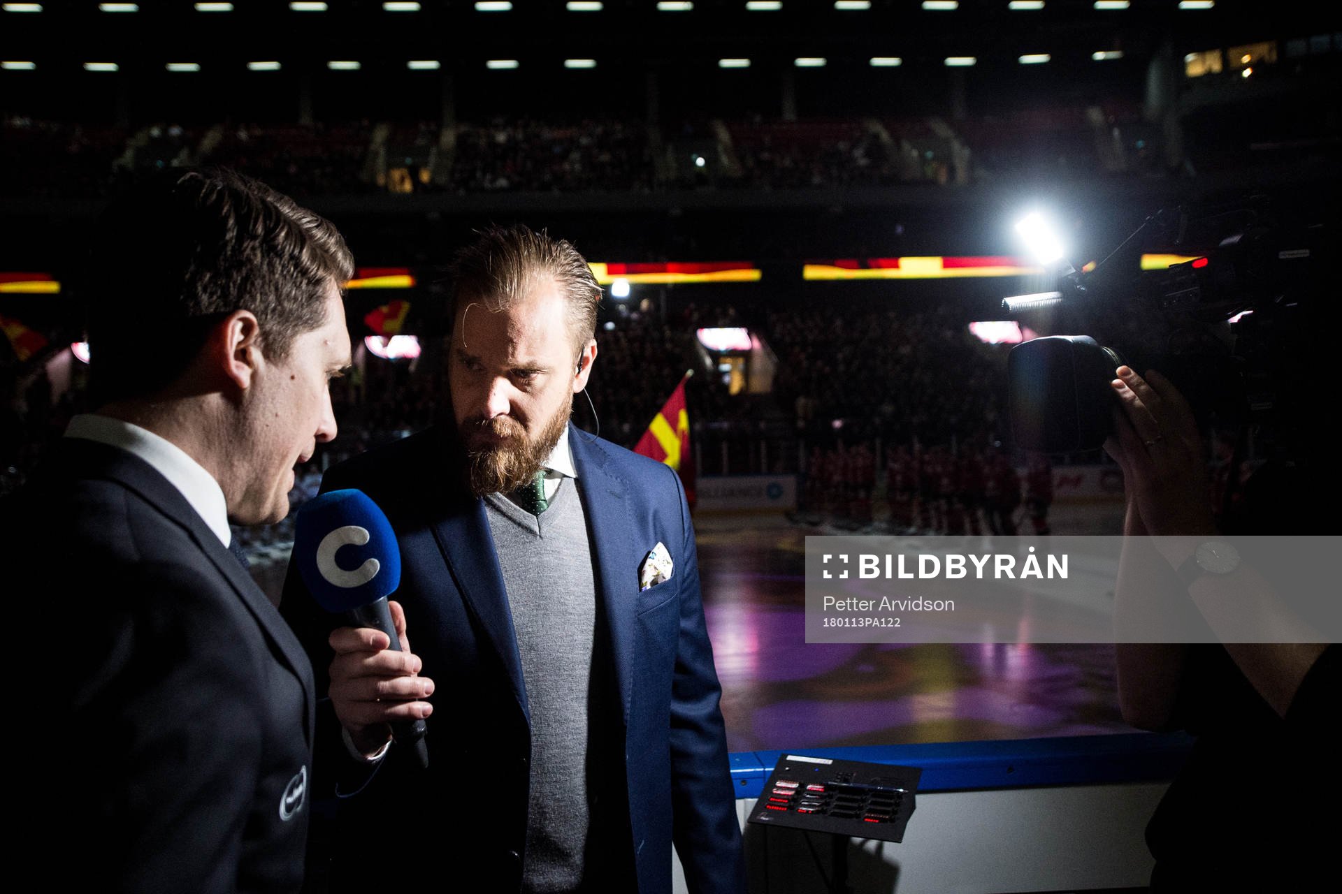 Växjös tränare Sam Hallam