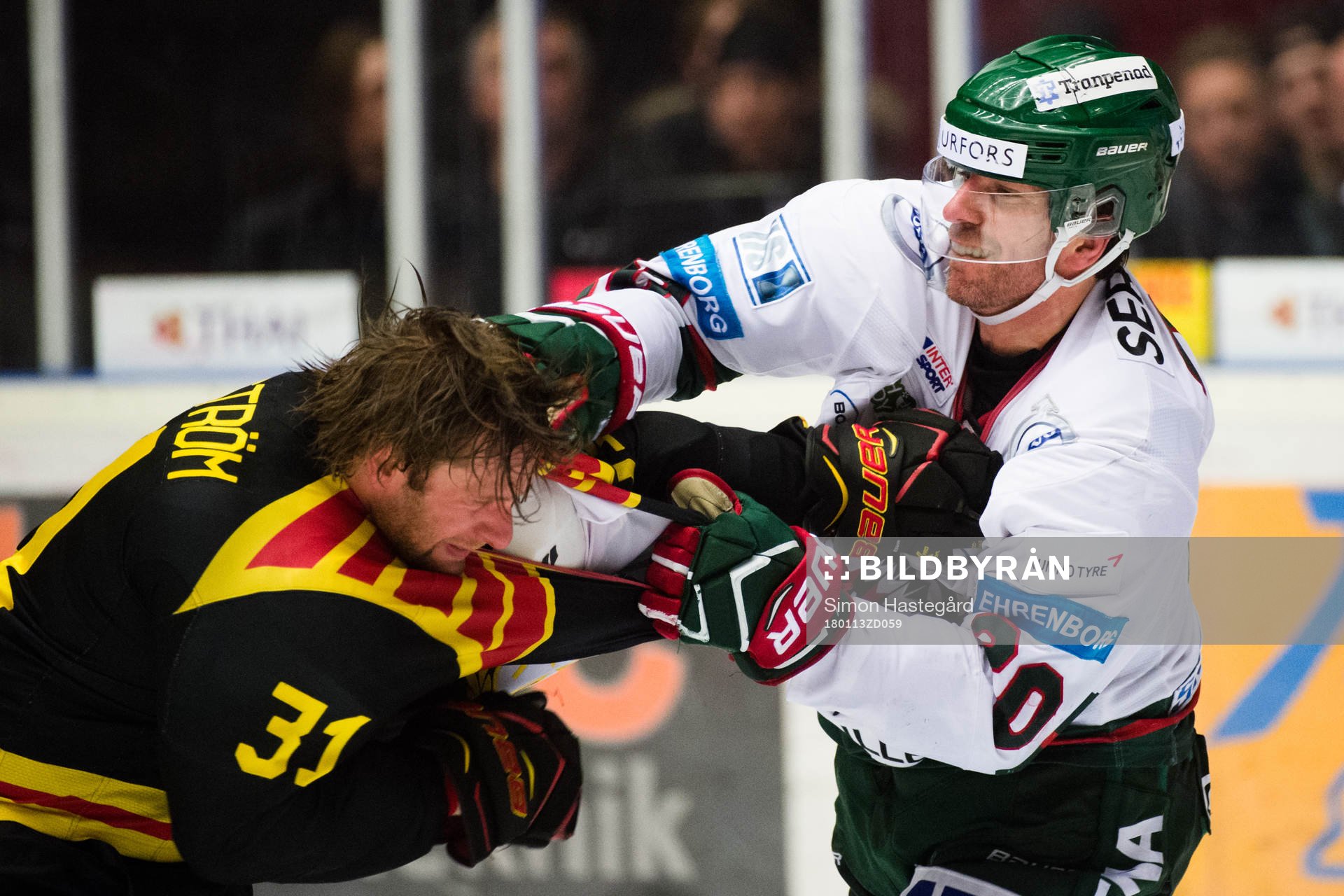 Brynäs Jonathan Granström i bråk med Frölundas Joel