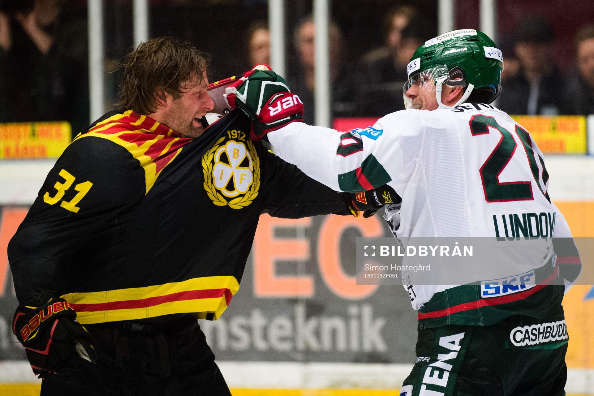 Brynäs Jonathan Granström i bråk med Frölundas Joel