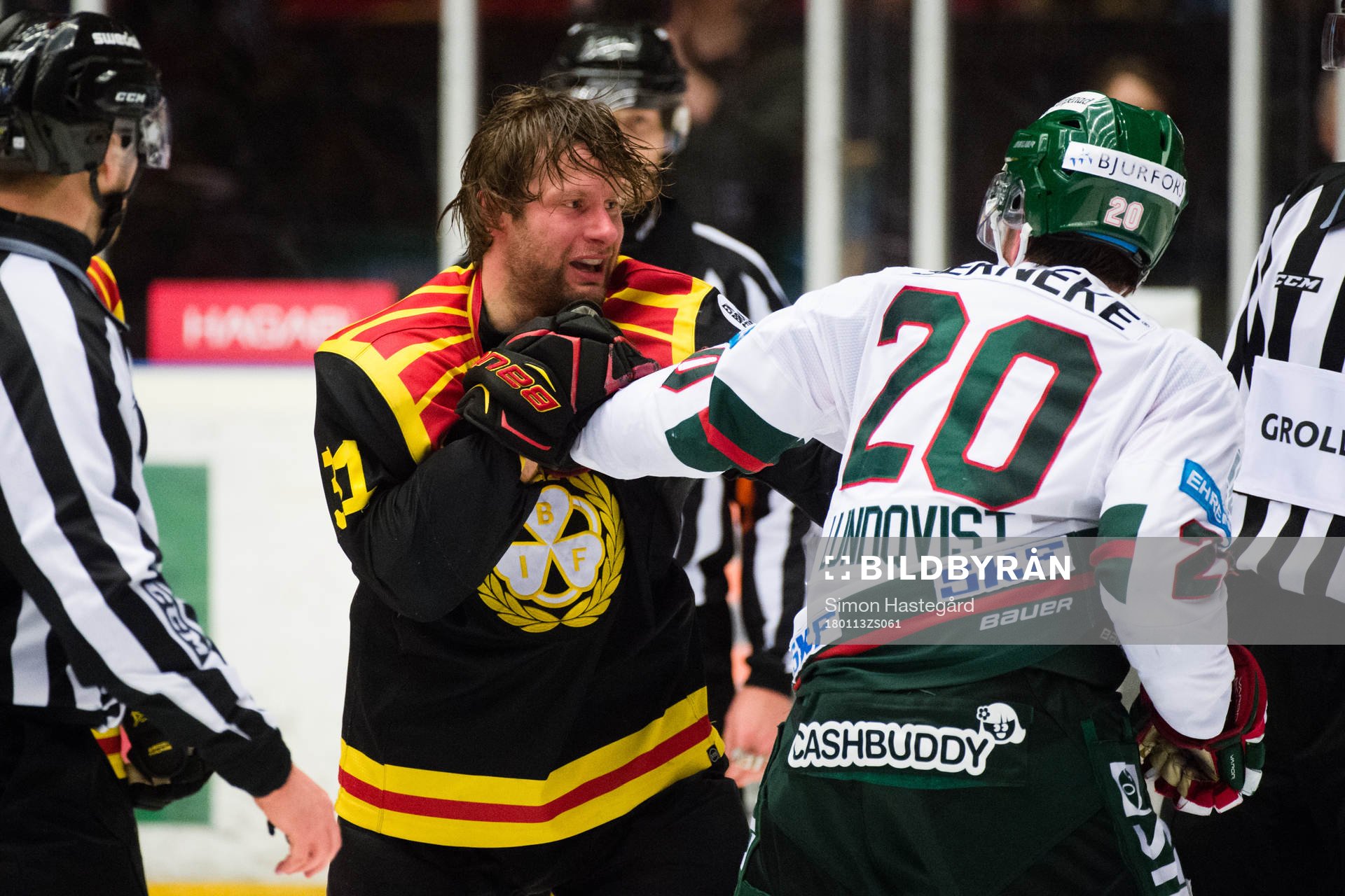 Brynäs Jonathan Granström i bråk med Frölundas Joel
