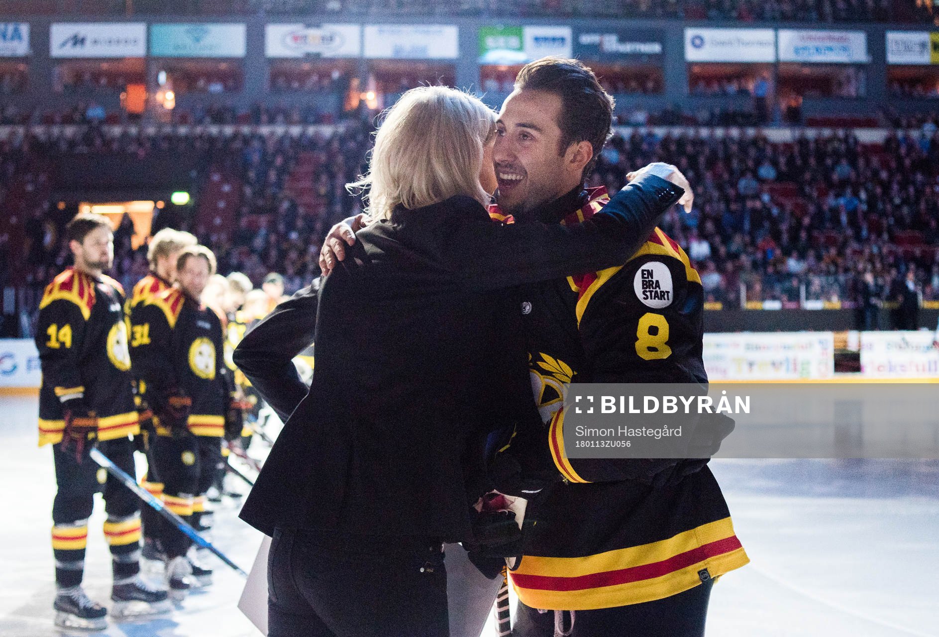 Brynäs Aaron Palushaj utnämnd till Månadens spelare och