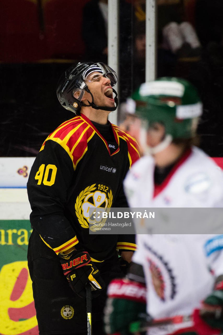 Brynäs Jesper Jensen deppar