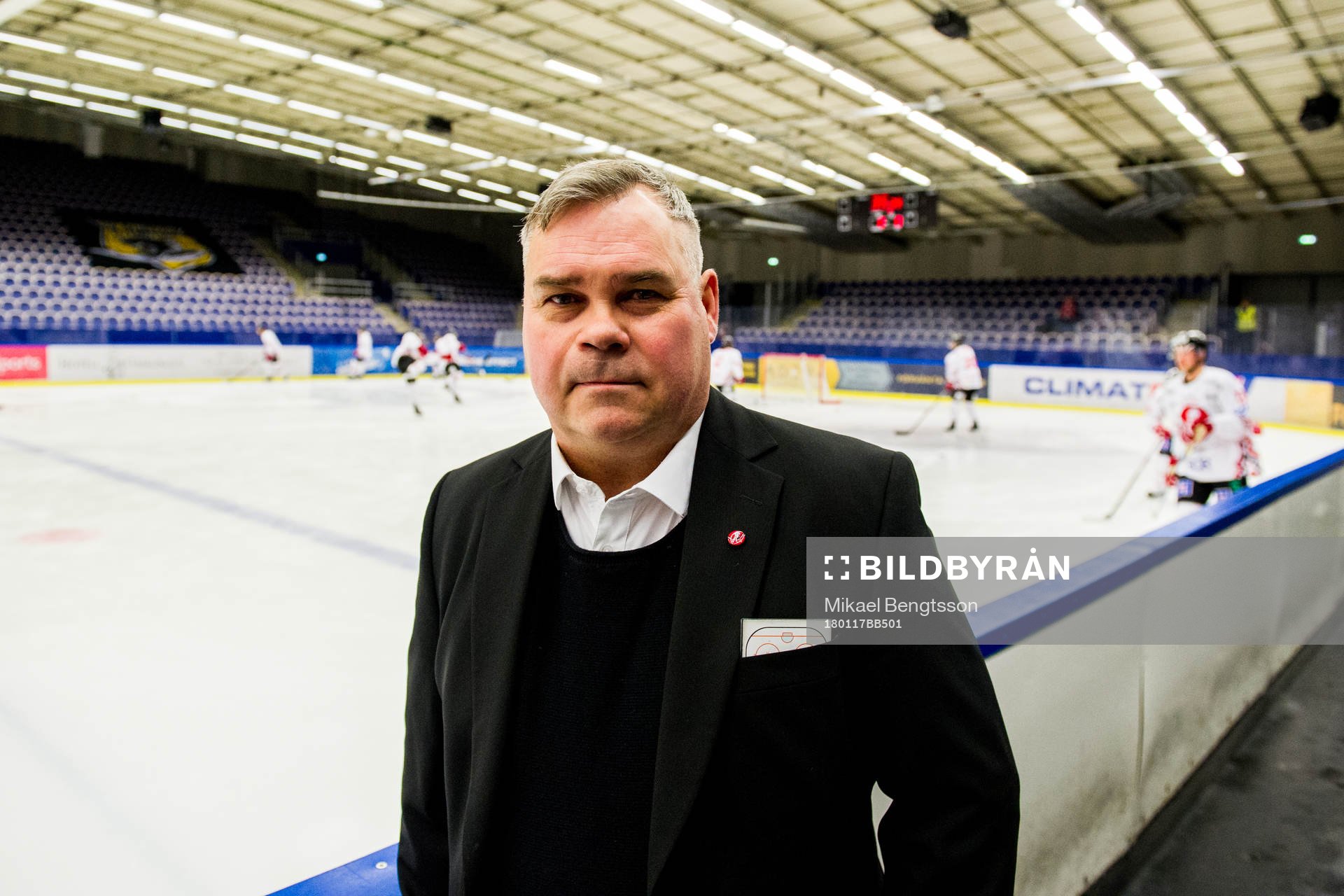 Vita Hästens tränare Leif Strömberg