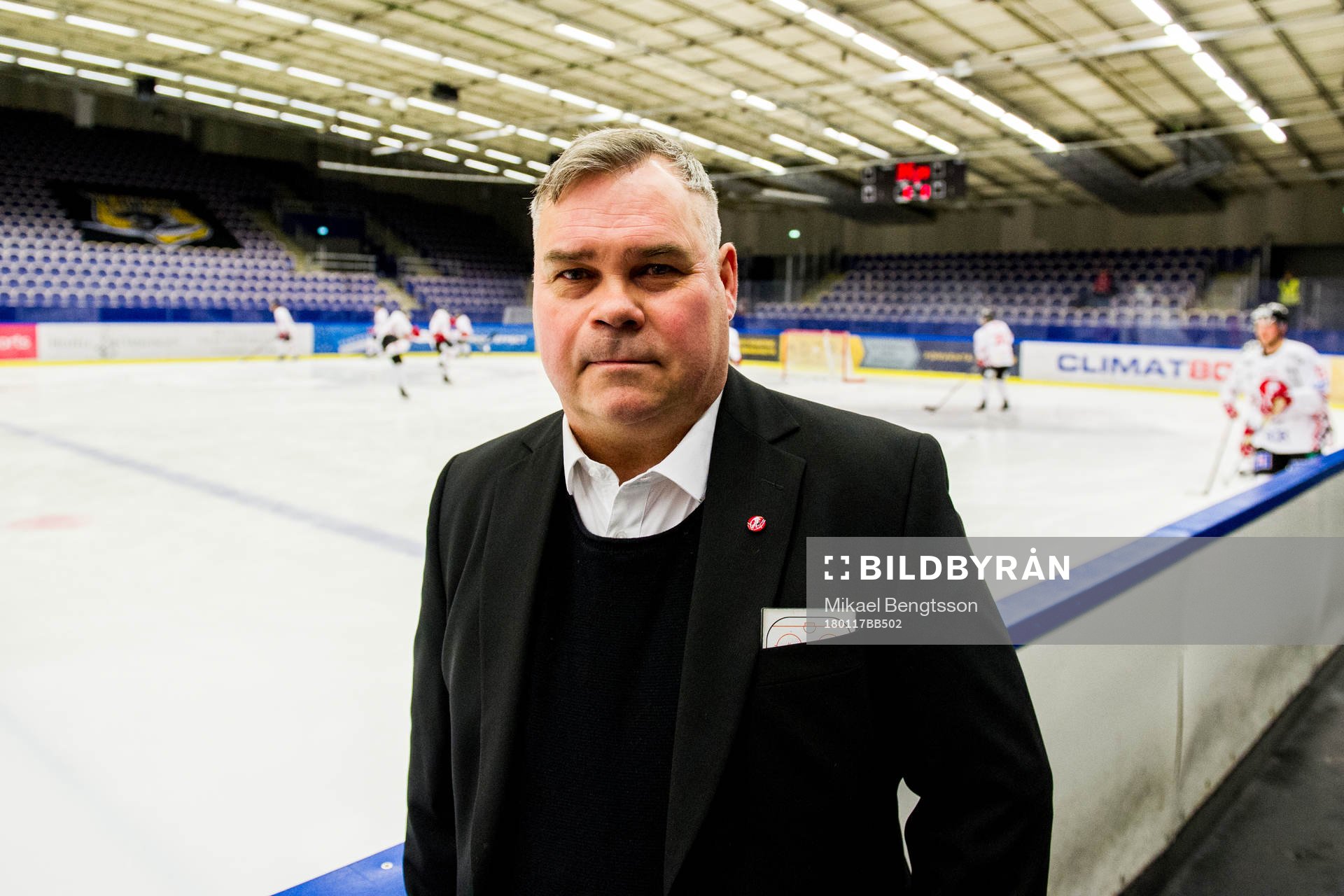 Vita Hästens tränare Leif Strömberg