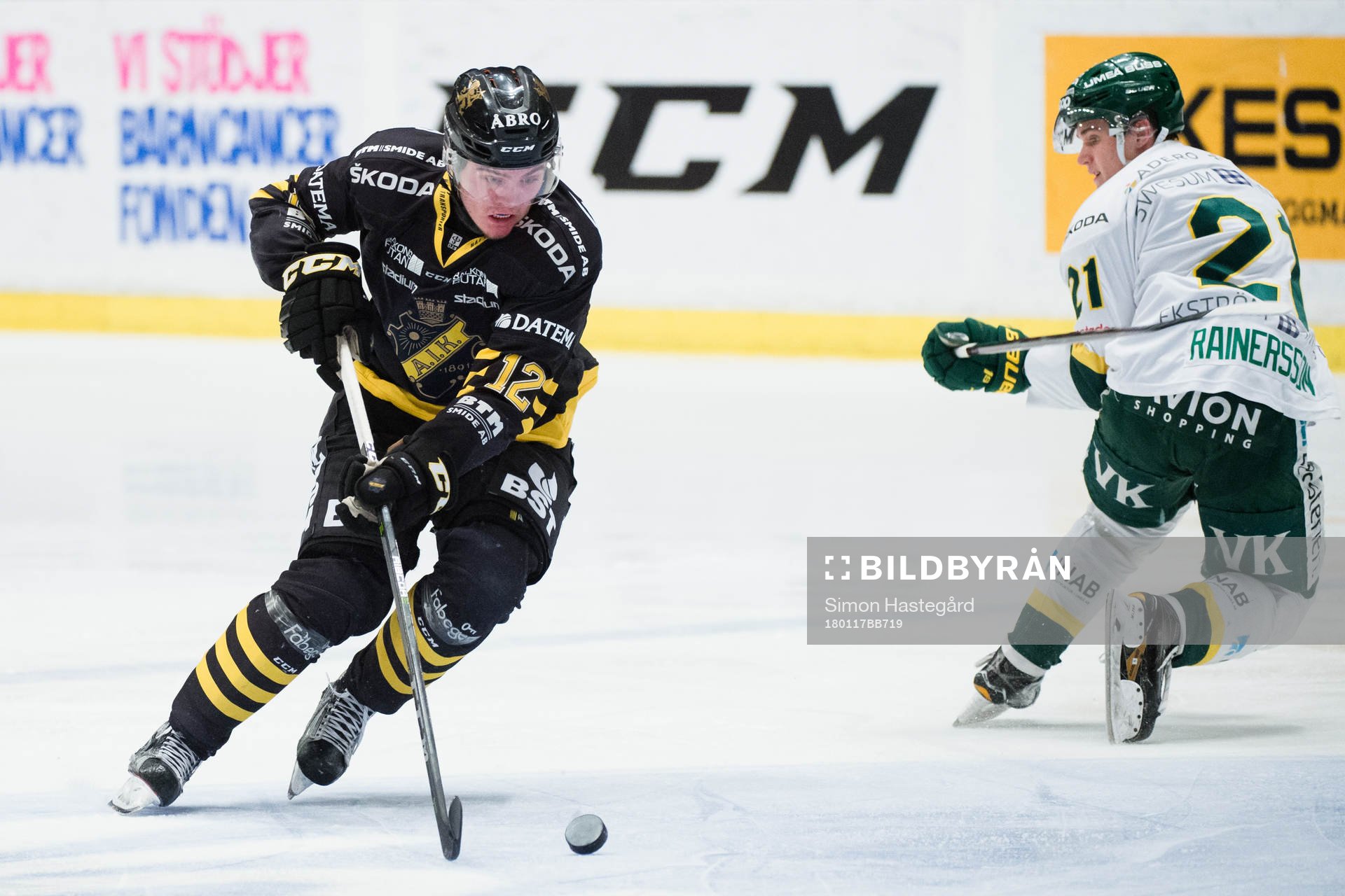 s Max Lindholm och Björklövens Erik Rainersson