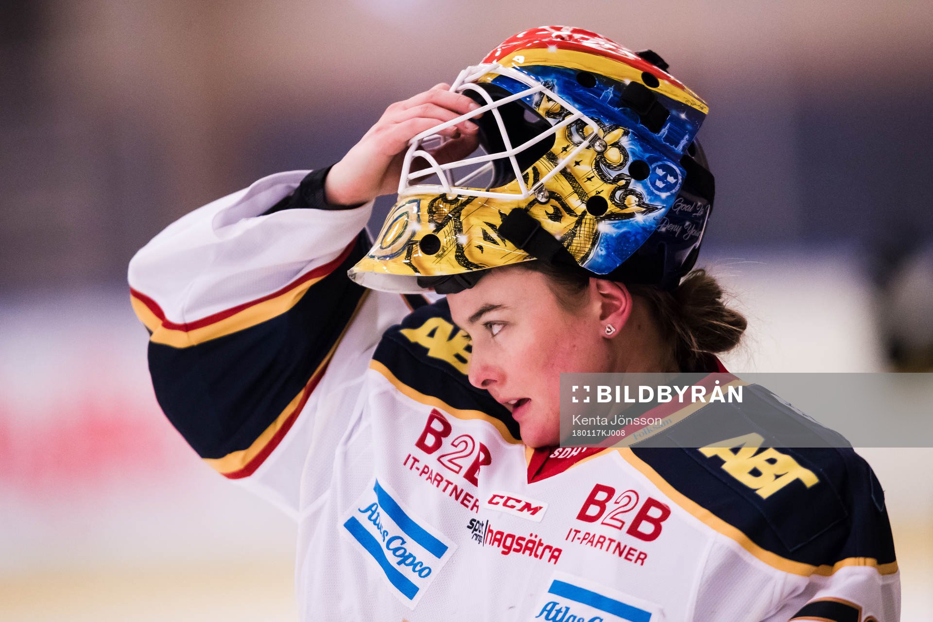 Djurgårdens målvakt Lovisa Berndtsson