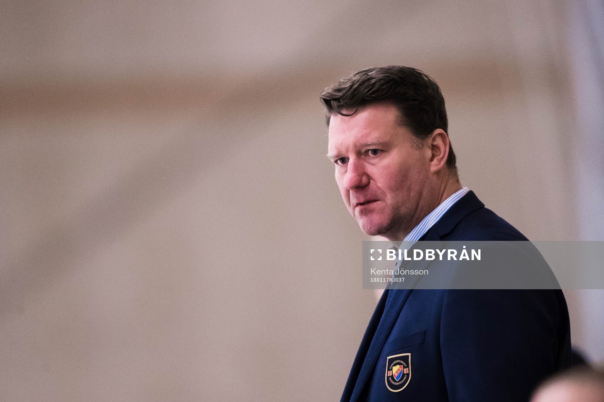 Djurgårdens tränare Roger Öhman
